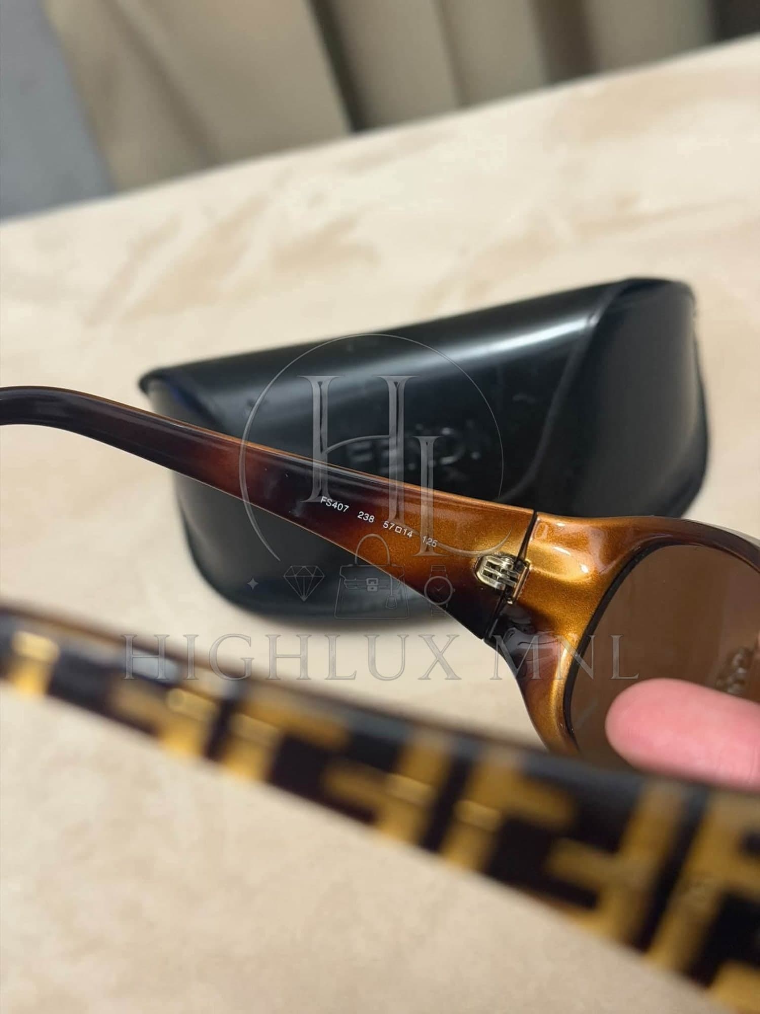 Fendi Zucca Sunglasses — photo 4
