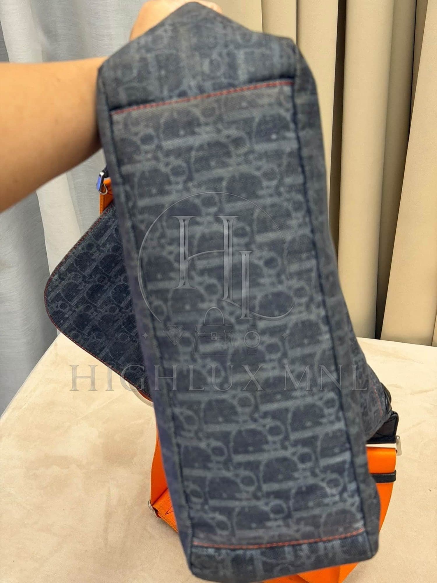 Dior Diorissimo Denim Messenger Bag — photo 5