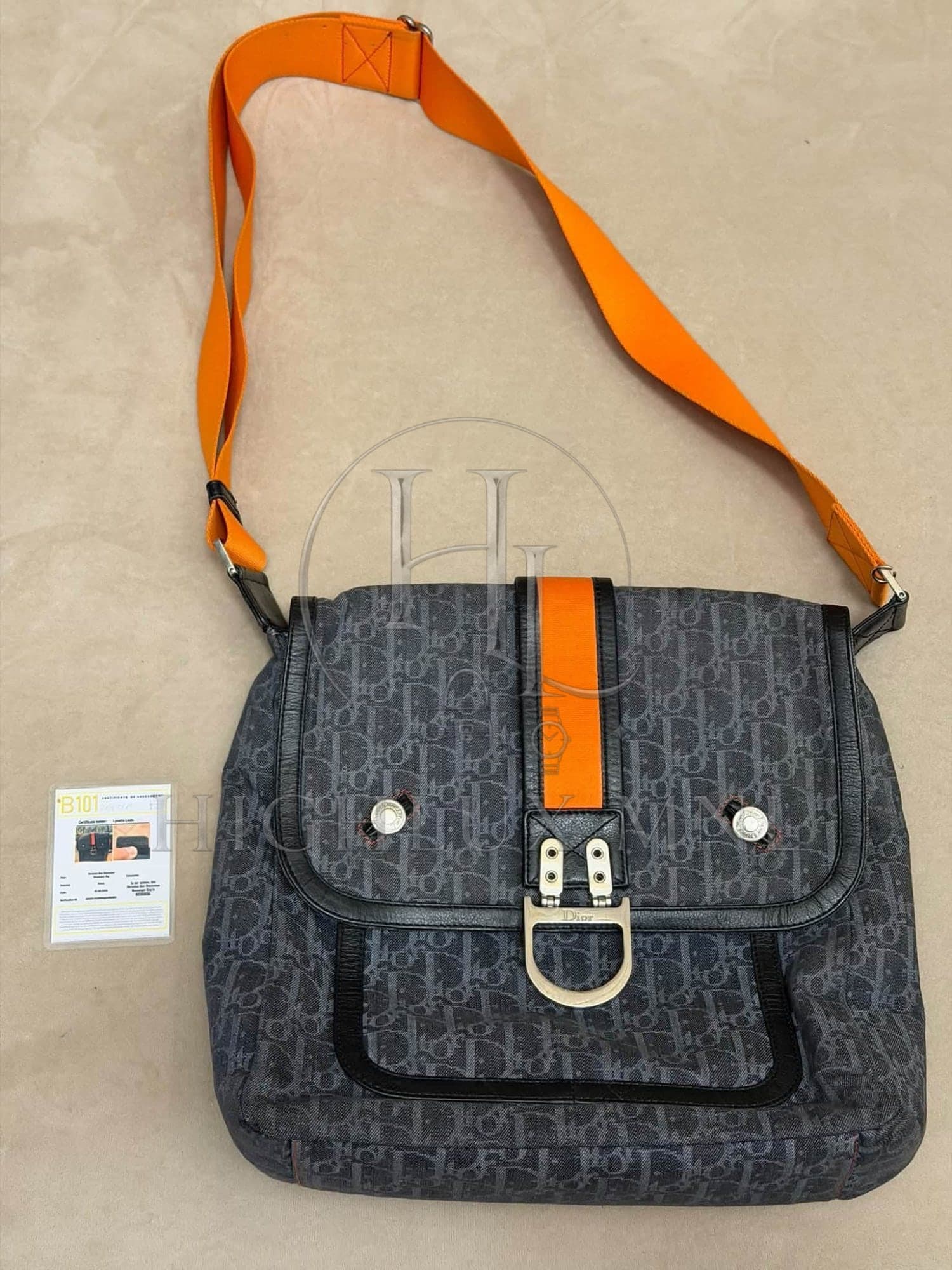 Dior Diorissimo Denim Messenger Bag — photo 2