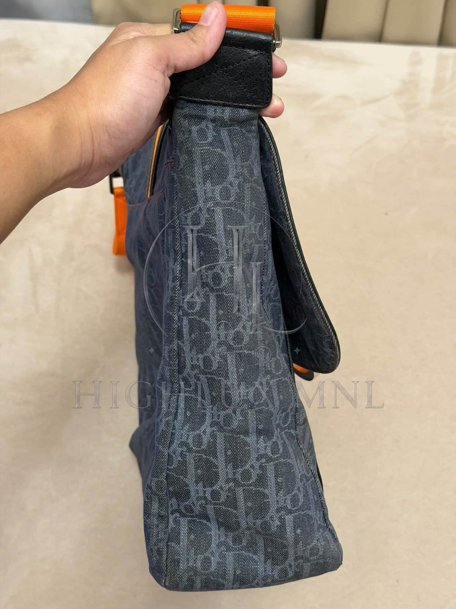 Dior Diorissimo Denim Messenger Bag — photo 4