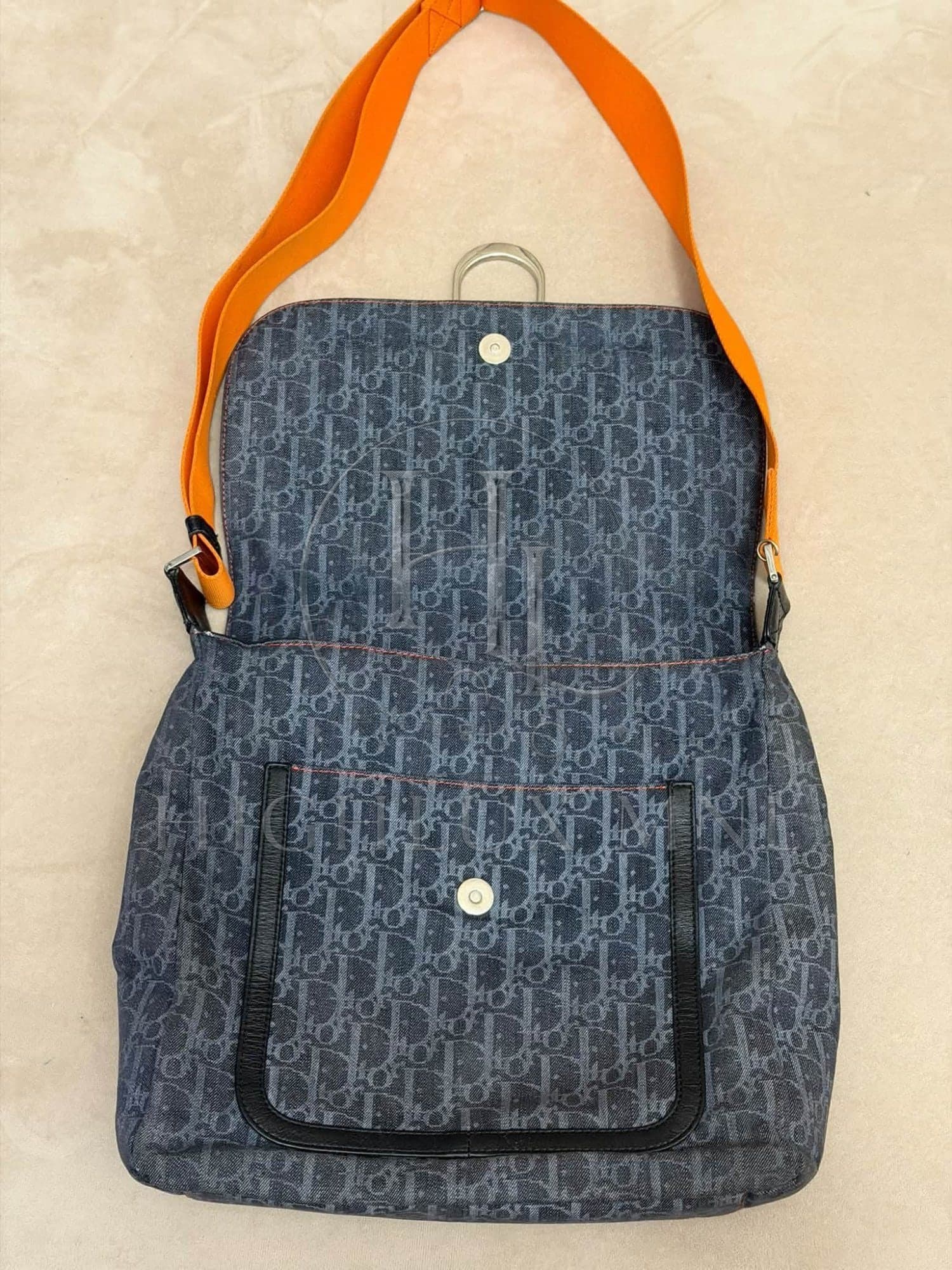Dior Diorissimo Denim Messenger Bag — photo 11
