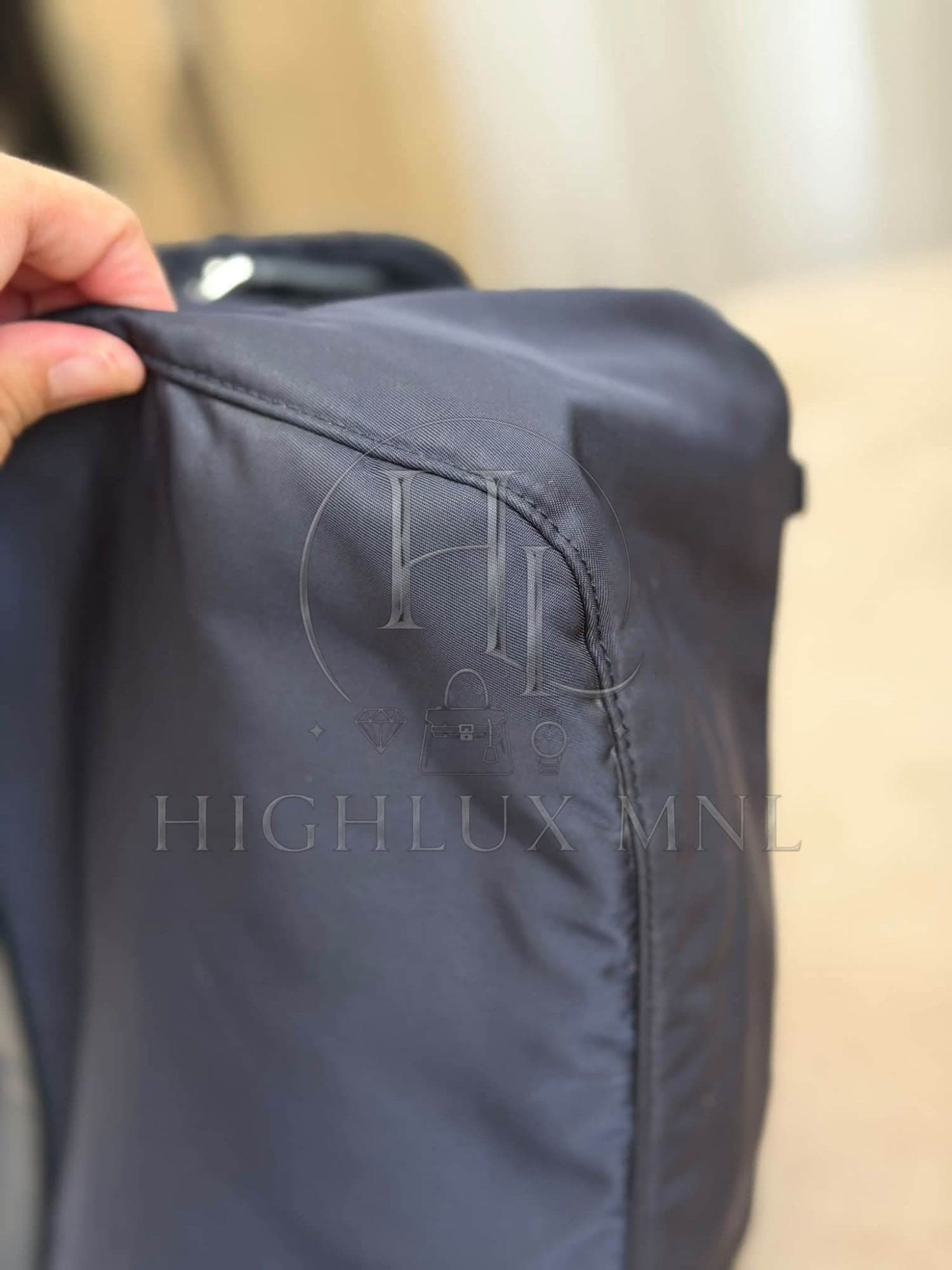 Prada Tessuto Nylon Messenger Bag in Midnight Blue — photo 6