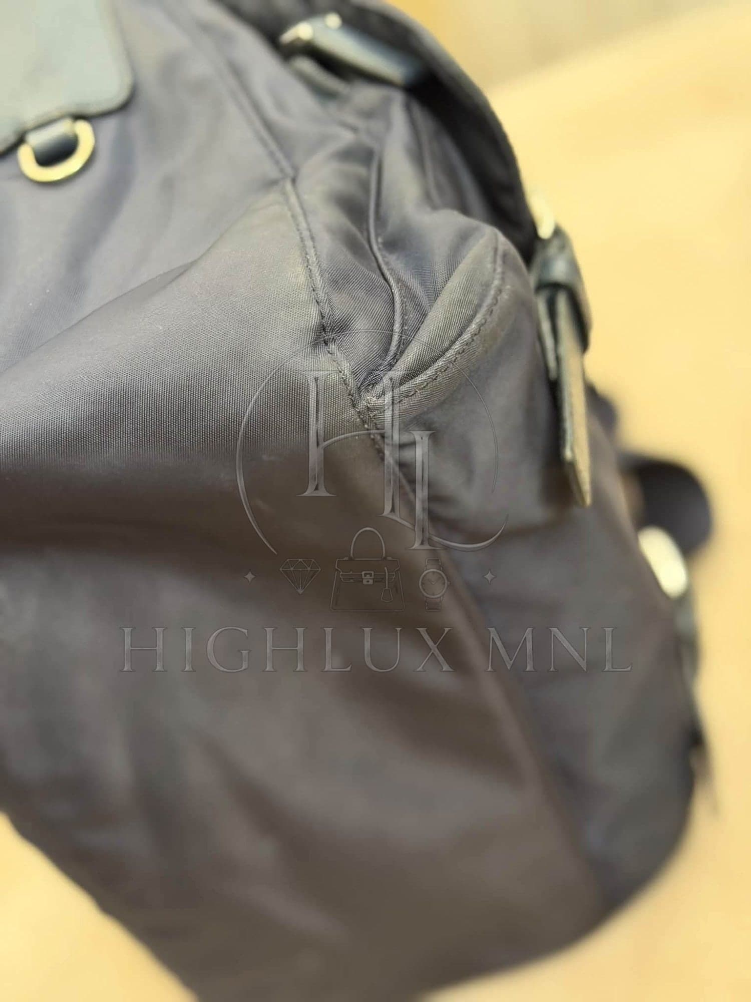 Prada Tessuto Nylon Messenger Bag in Midnight Blue — photo 5