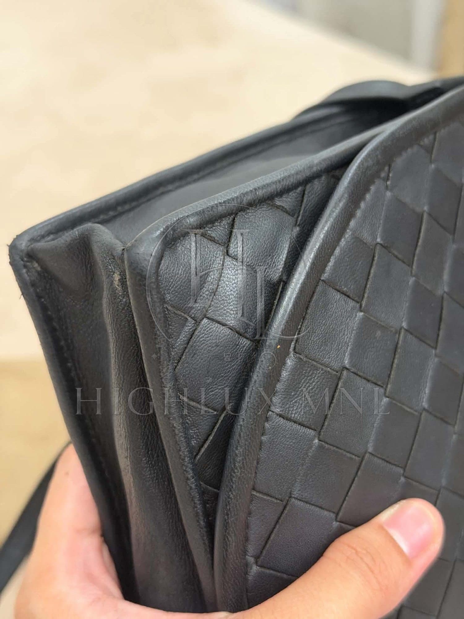 Bottega Veneta Intrecciato Small Flap Crossbody Bag — photo 7