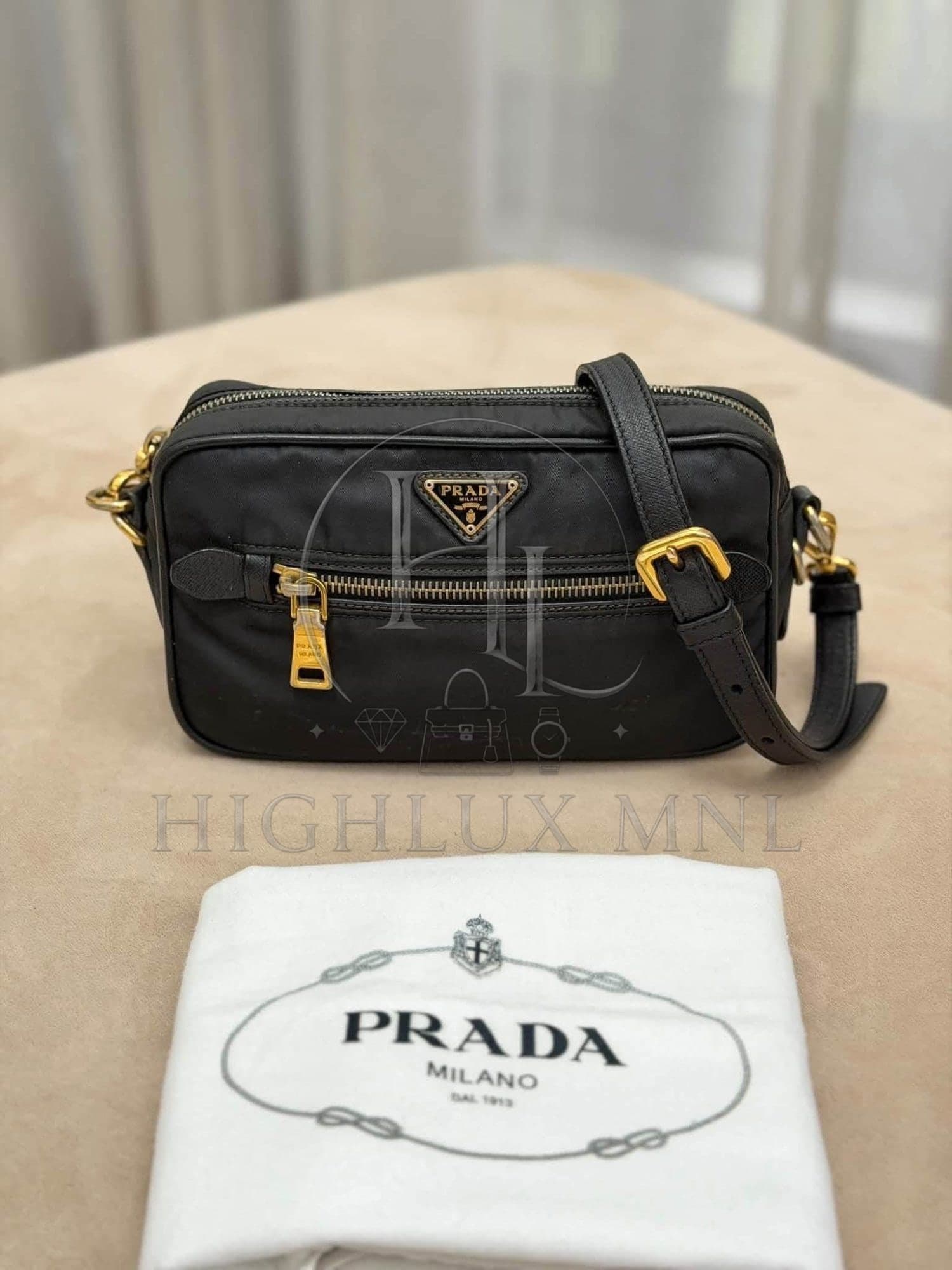 Prada Tessuto Nylon Small Camera Bag