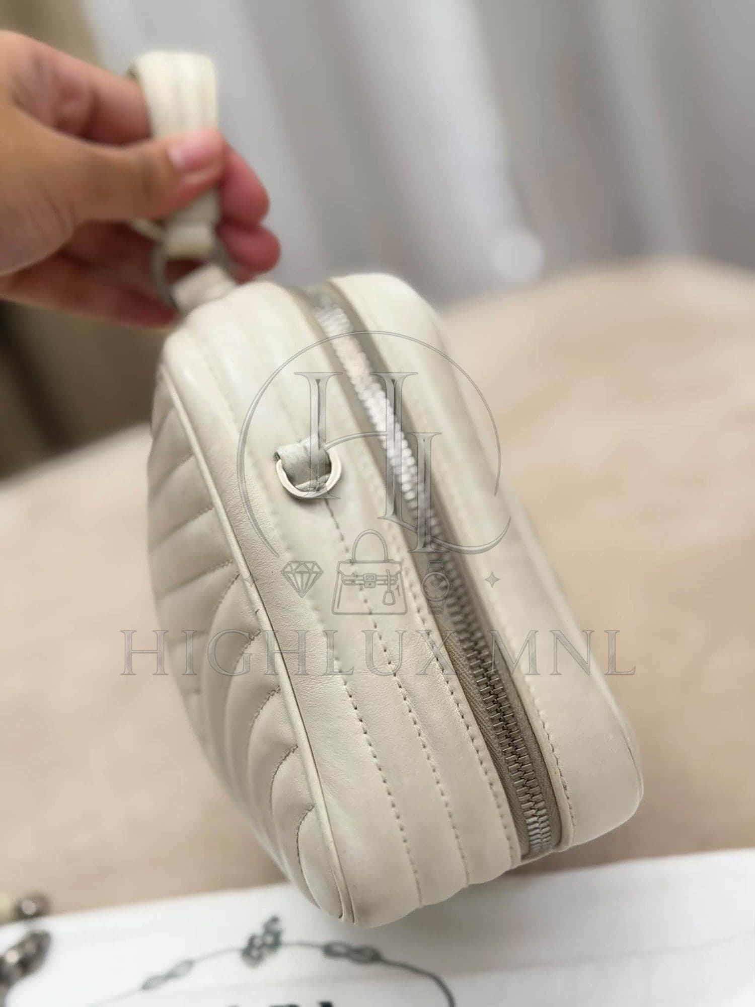 Prada Soft Calfskin Diagramme Camera Bag — photo 3