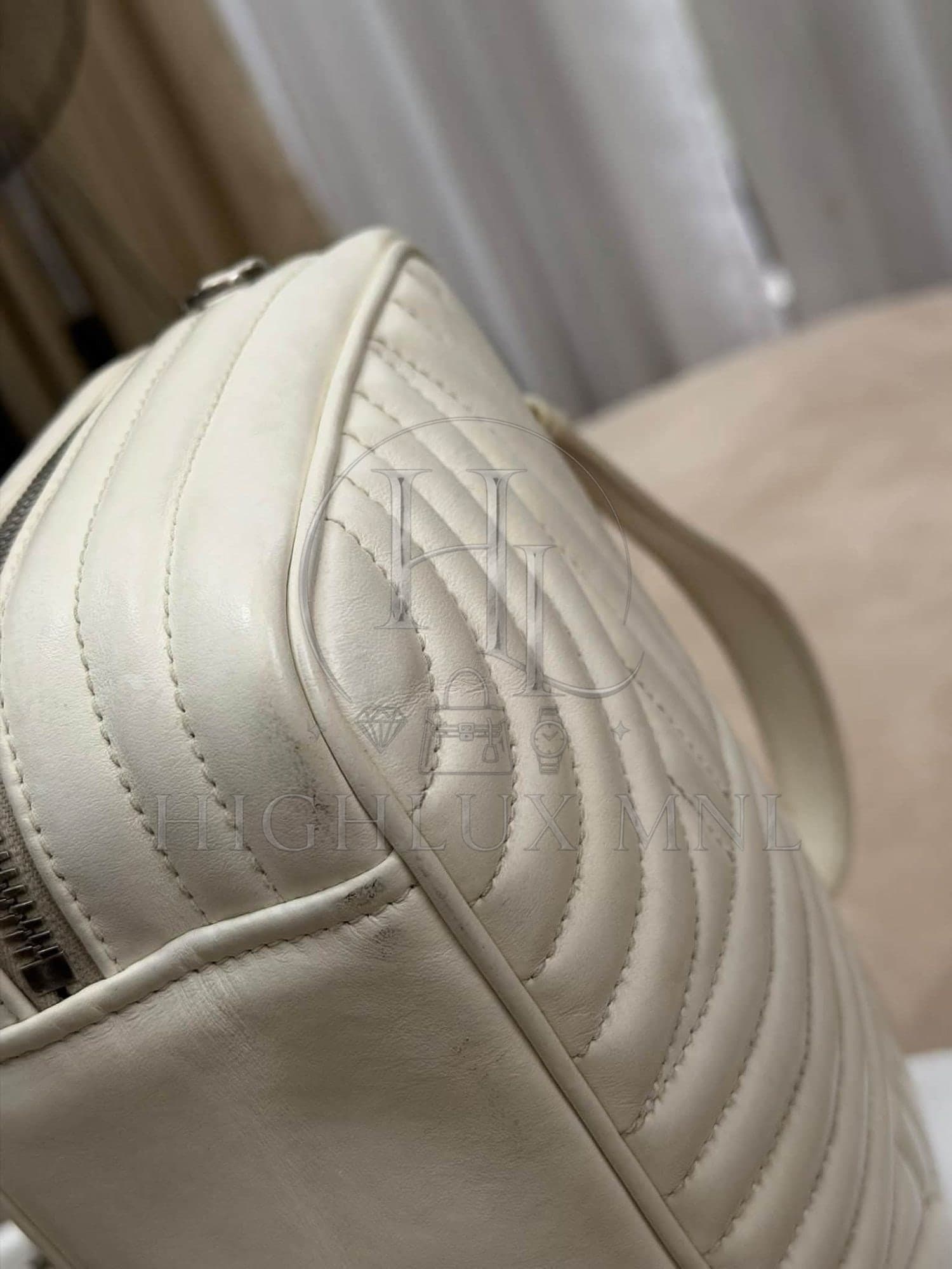 Prada Soft Calfskin Diagramme Camera Bag — photo 8