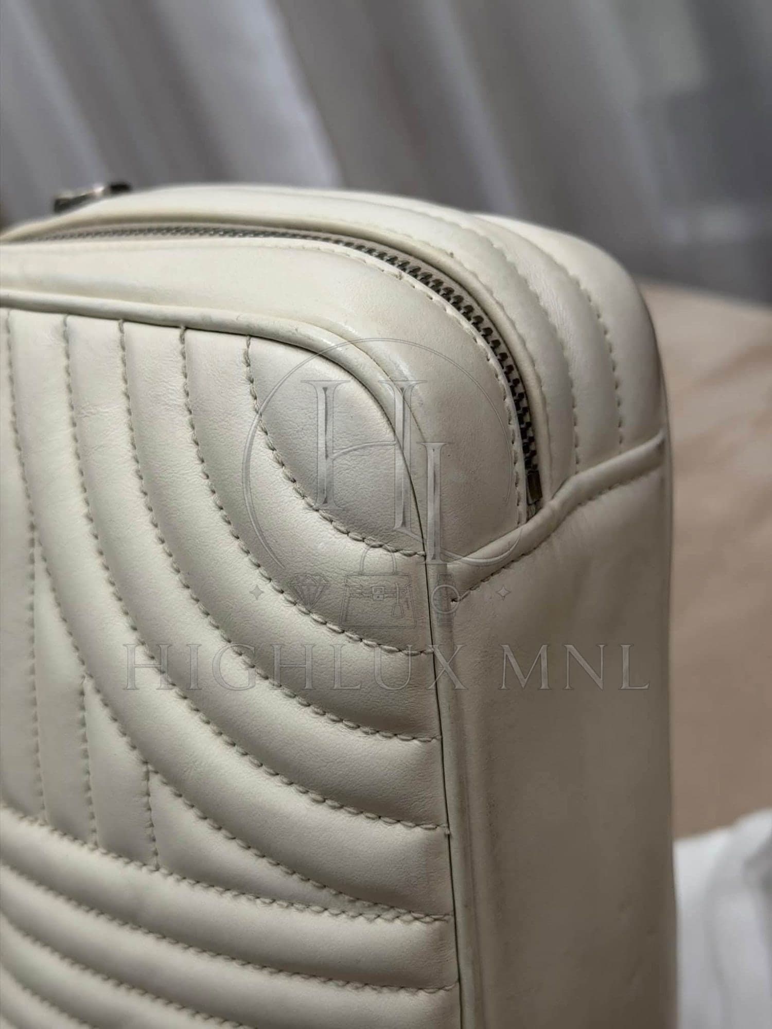 Prada Soft Calfskin Diagramme Camera Bag — photo 7