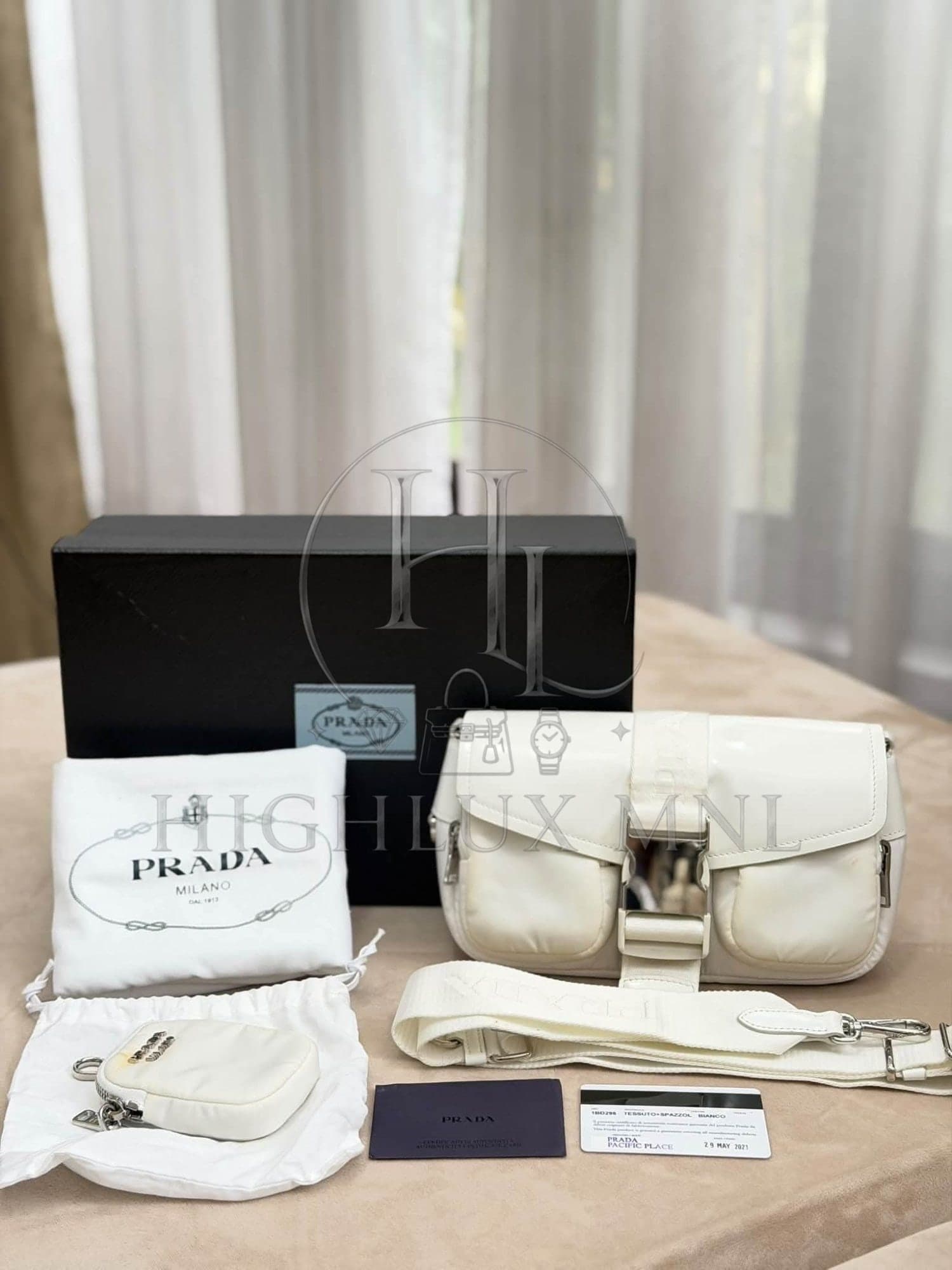 Prada Re-Nylon Multipochette Crossbody Bag