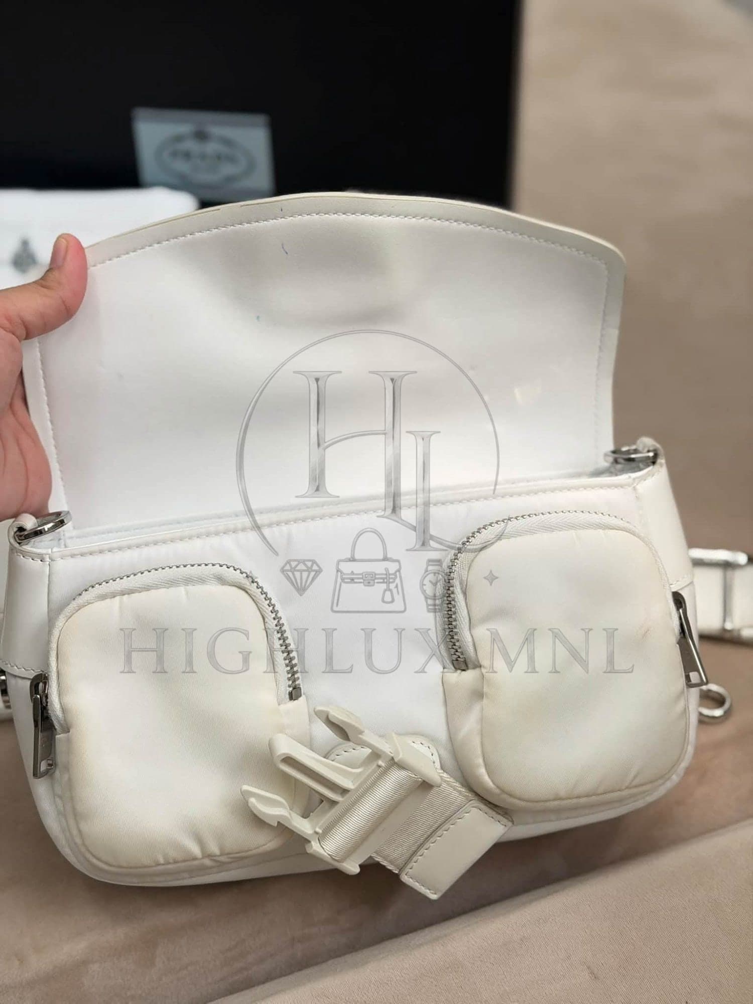 Prada Re-Nylon Multipochette Crossbody Bag — photo 4