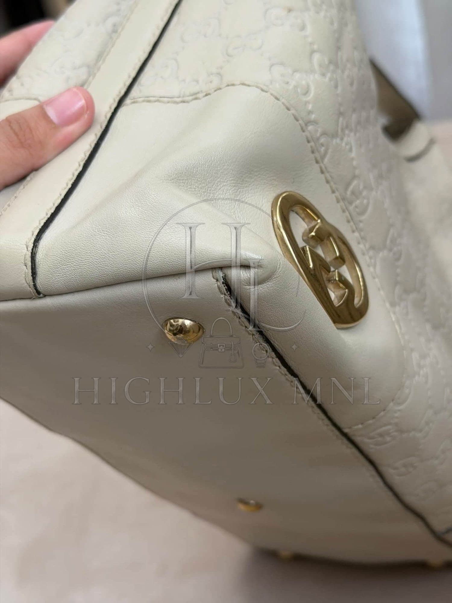 Gucci Guccissima Lovely Leather Hobo Bag — photo 6