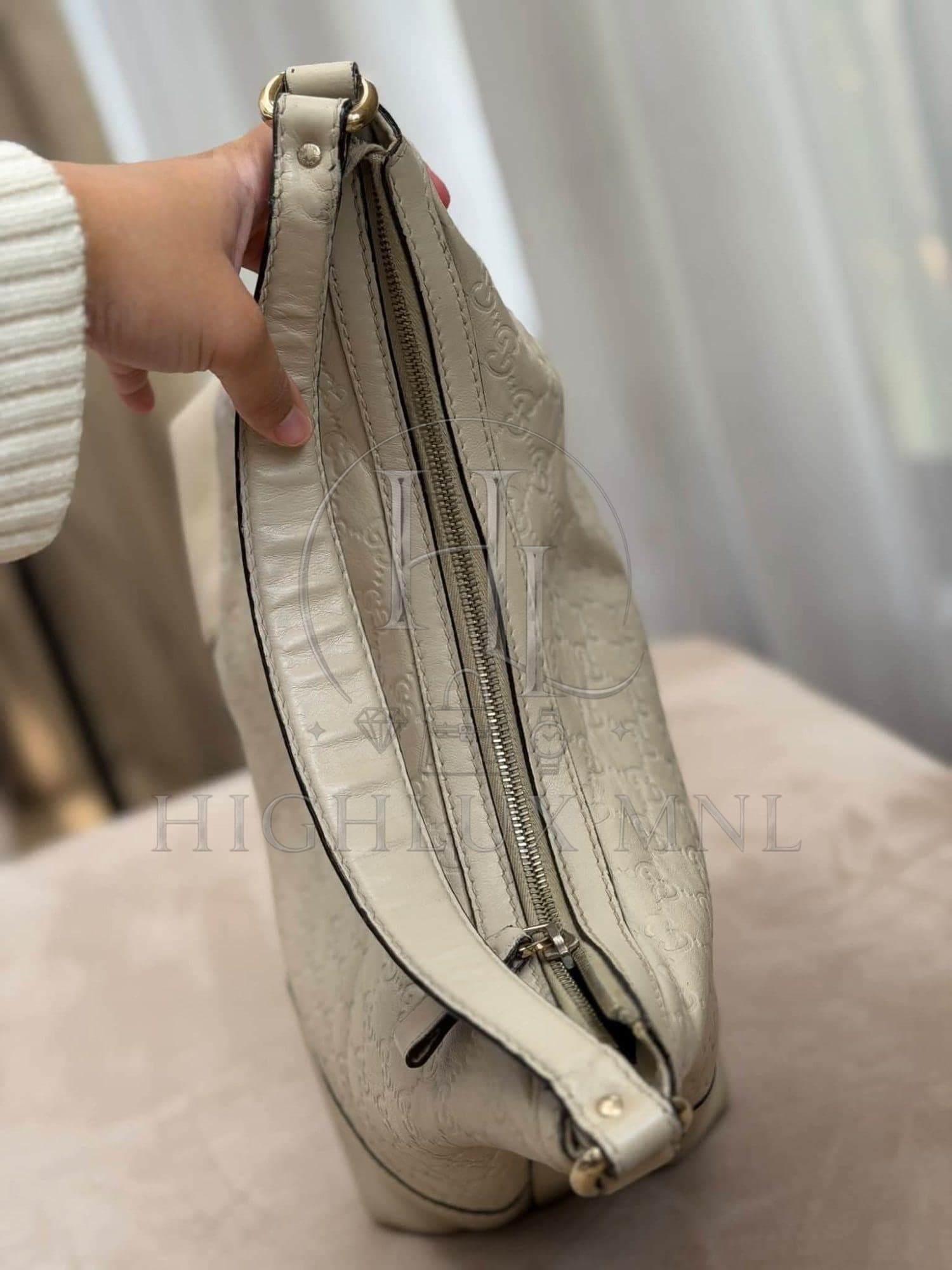 Gucci Guccissima Lovely Leather Hobo Bag — photo 9