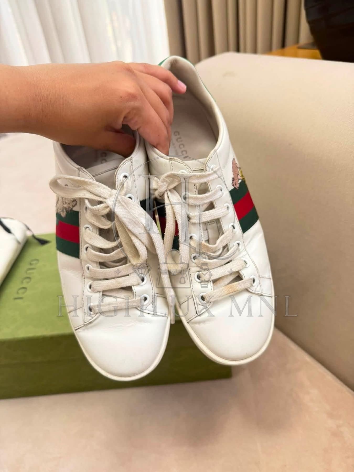 Gucci Ace “Kitten” Sneakers Size 37.5 — photo 3