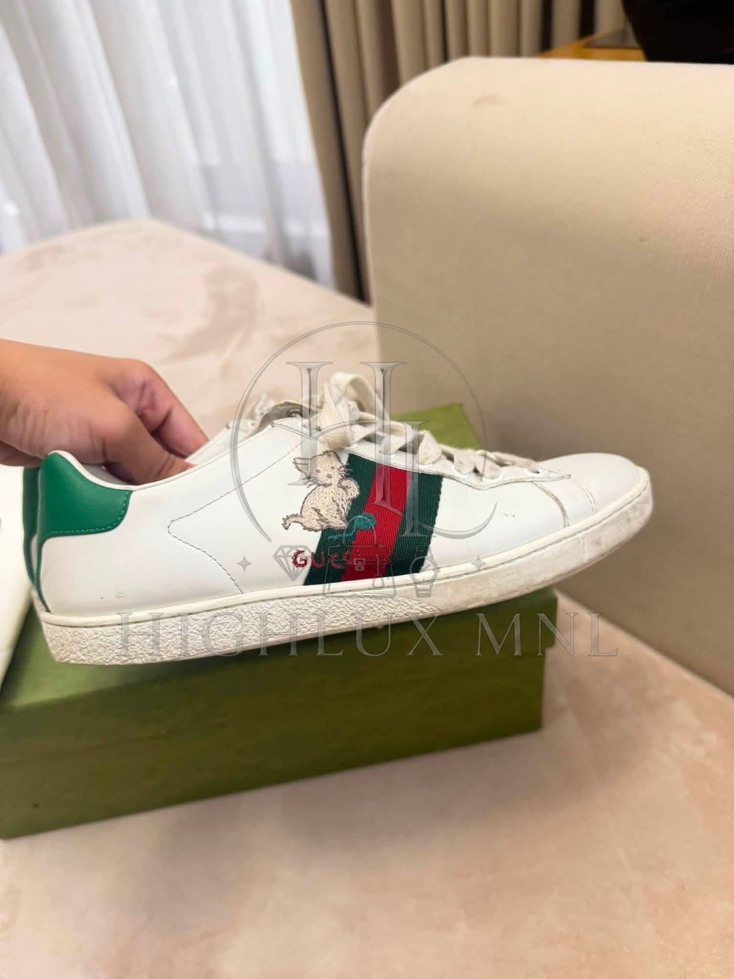 Gucci Ace “Kitten” Sneakers Size 37.5 — photo 2