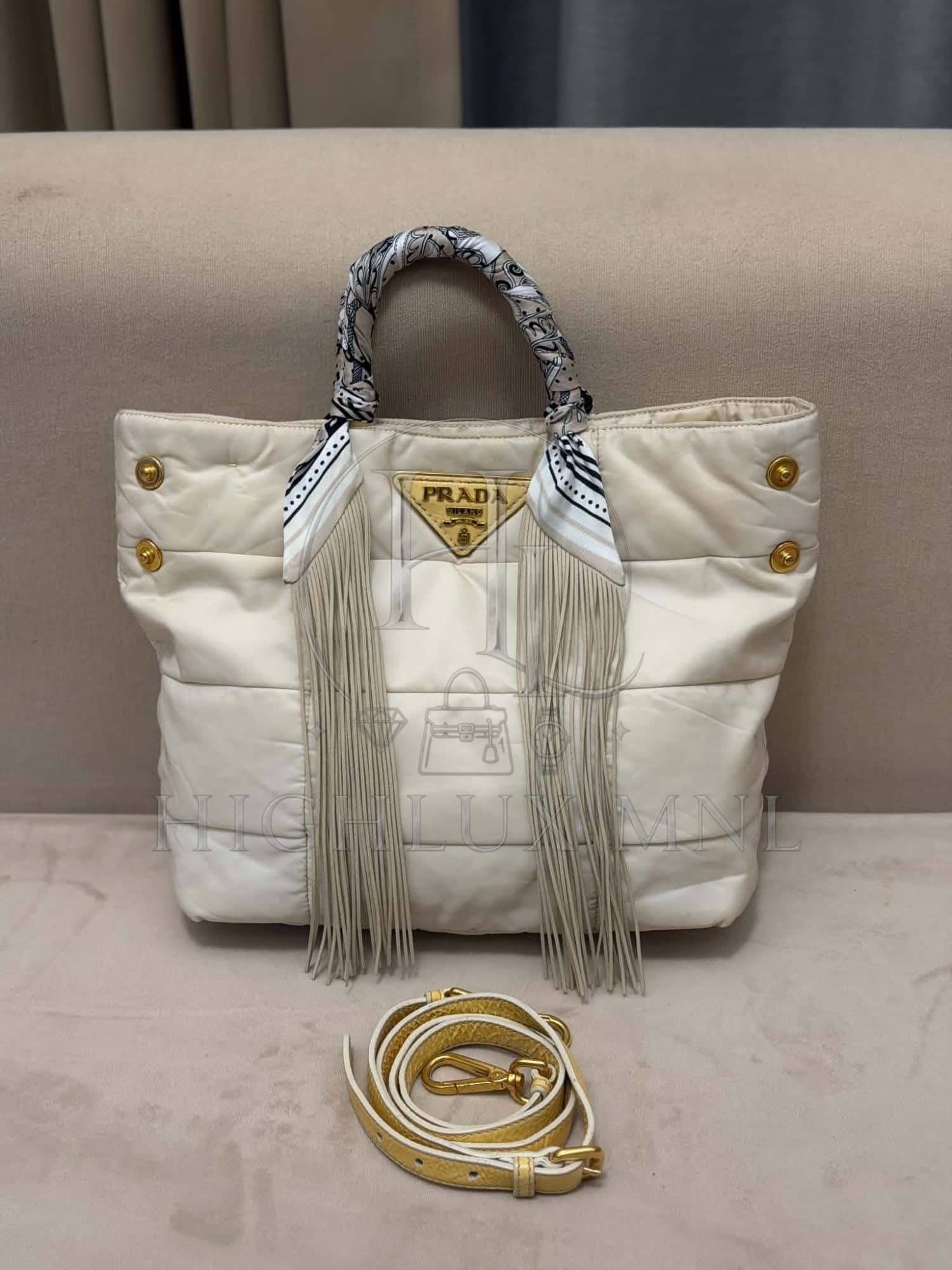 Prada Puffer Tote Bag