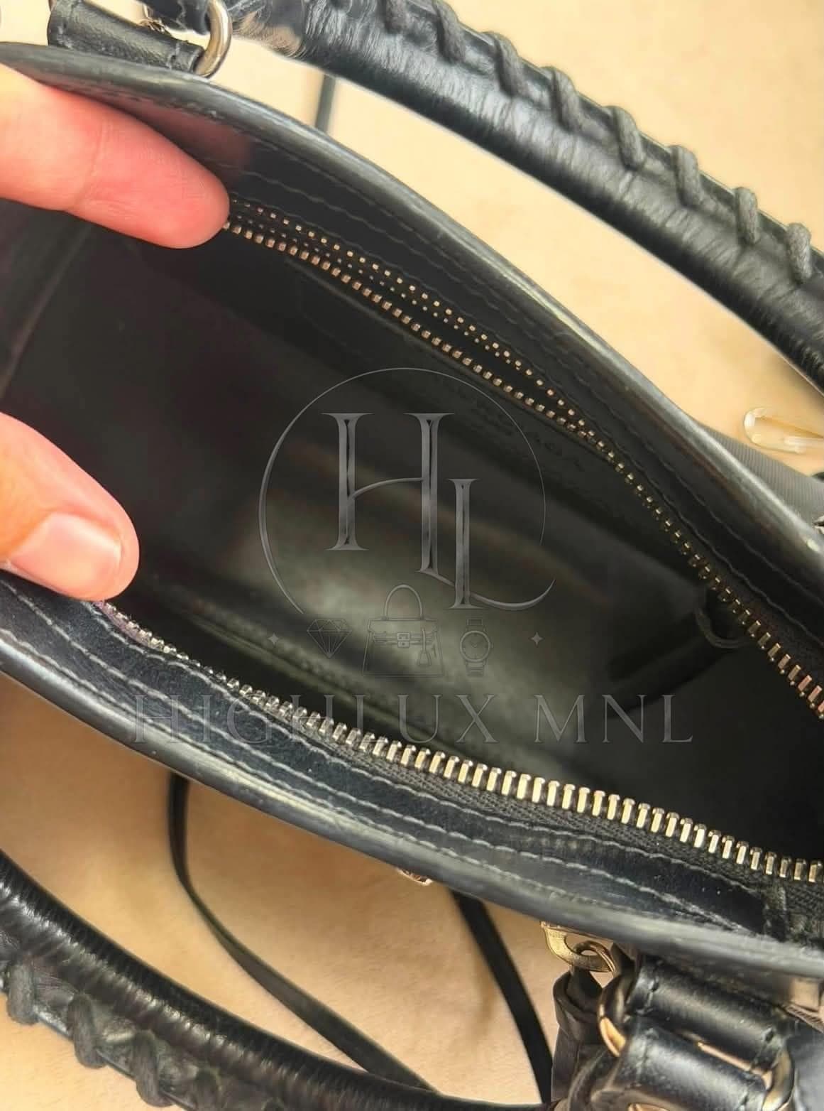 Balenciaga Classic Mini City Black Mesh — photo 4