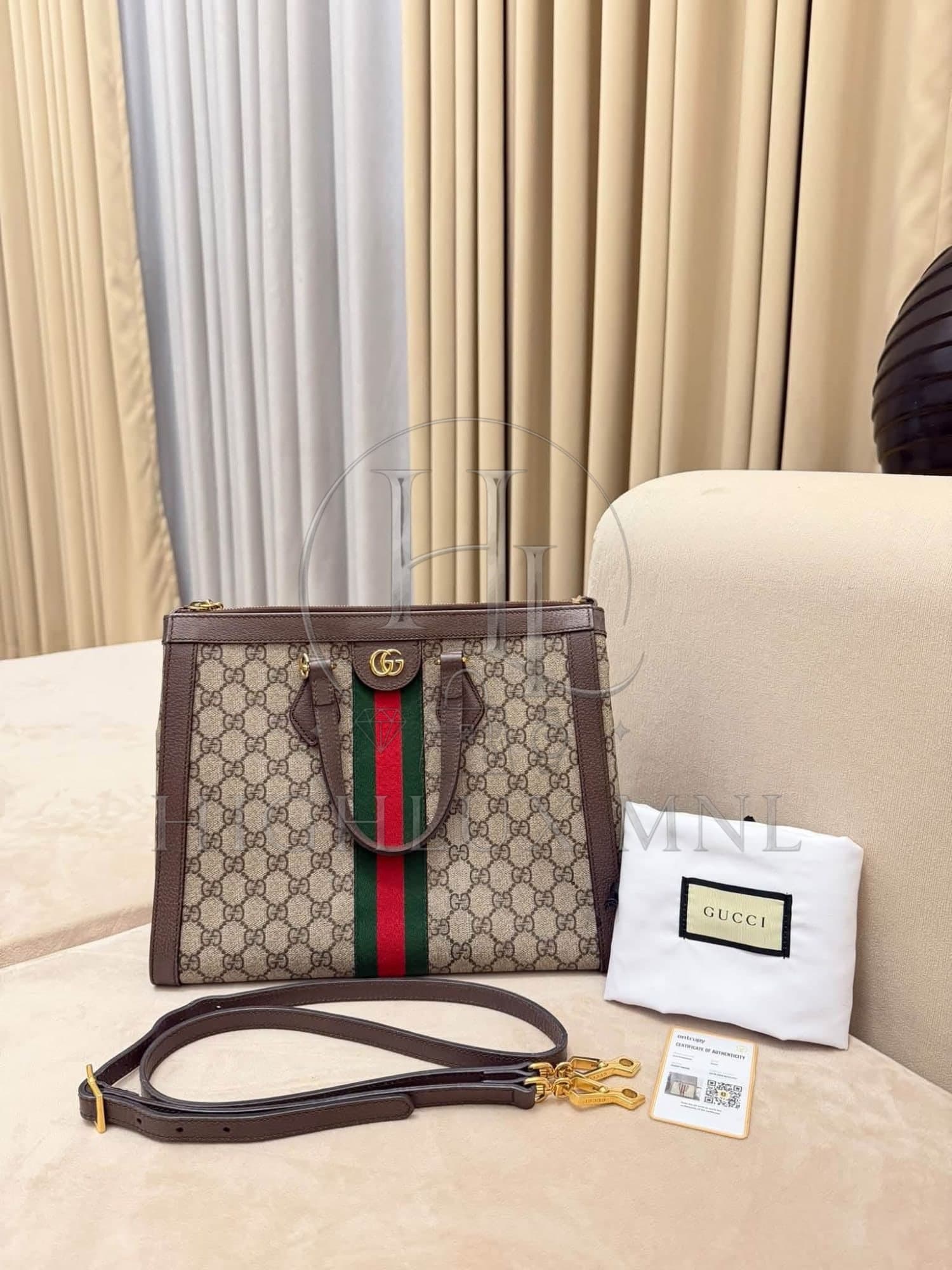 Gucci Ophidia Medium Tote Bag