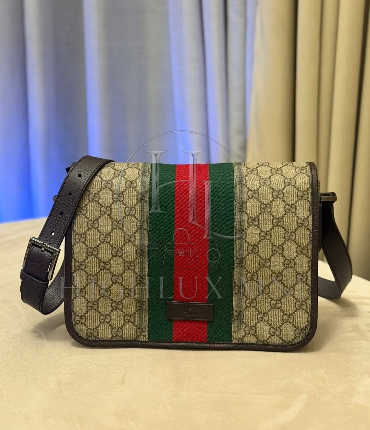 Gucci Ophidia Flap Messenger Bag