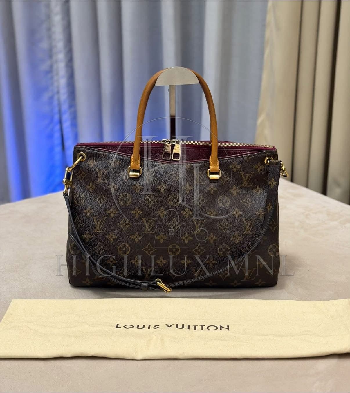 Louis Vuitton Pallas Tote Bag