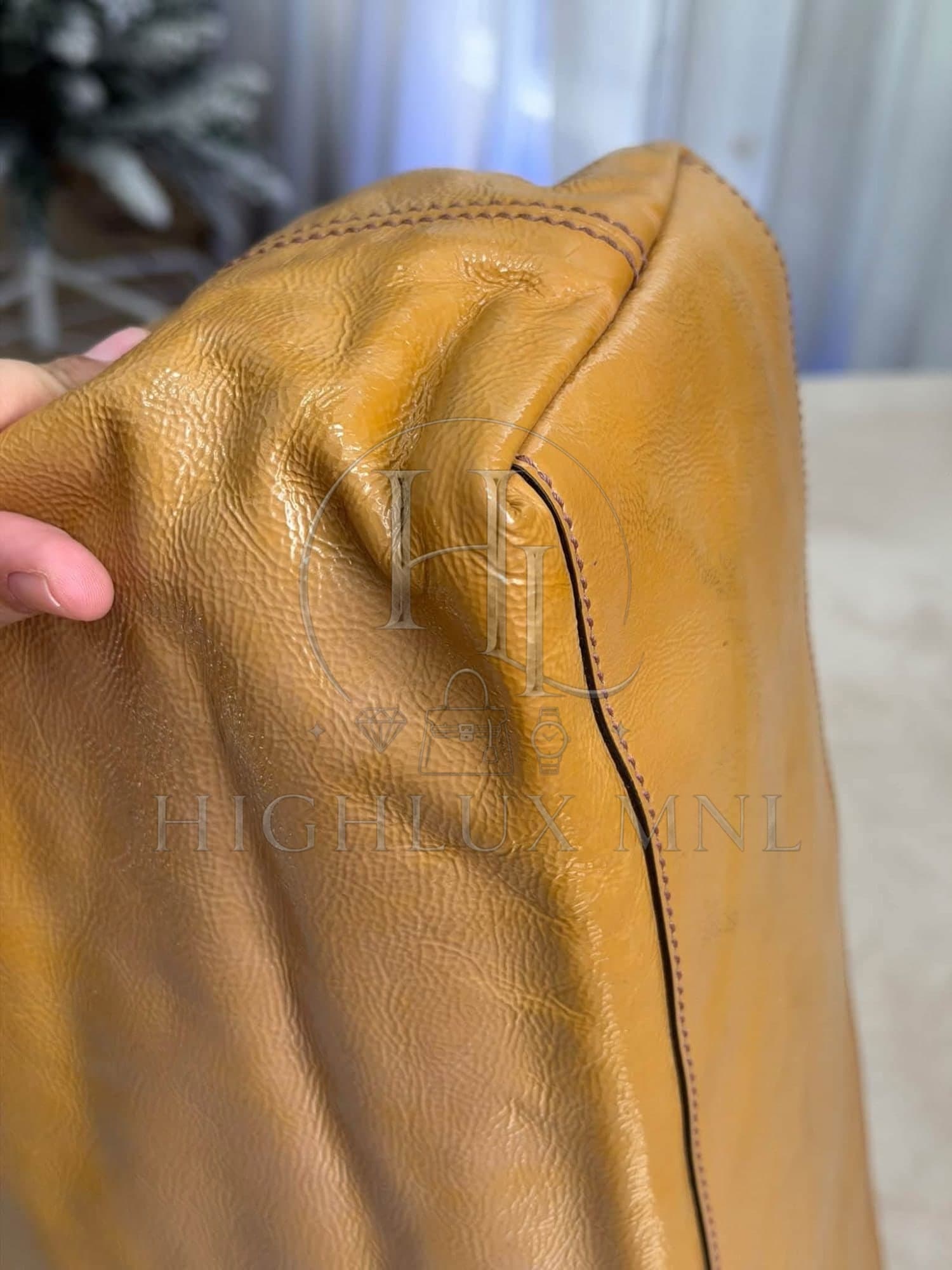 Gucci Patent Soho Chain Tote Bag — photo 8
