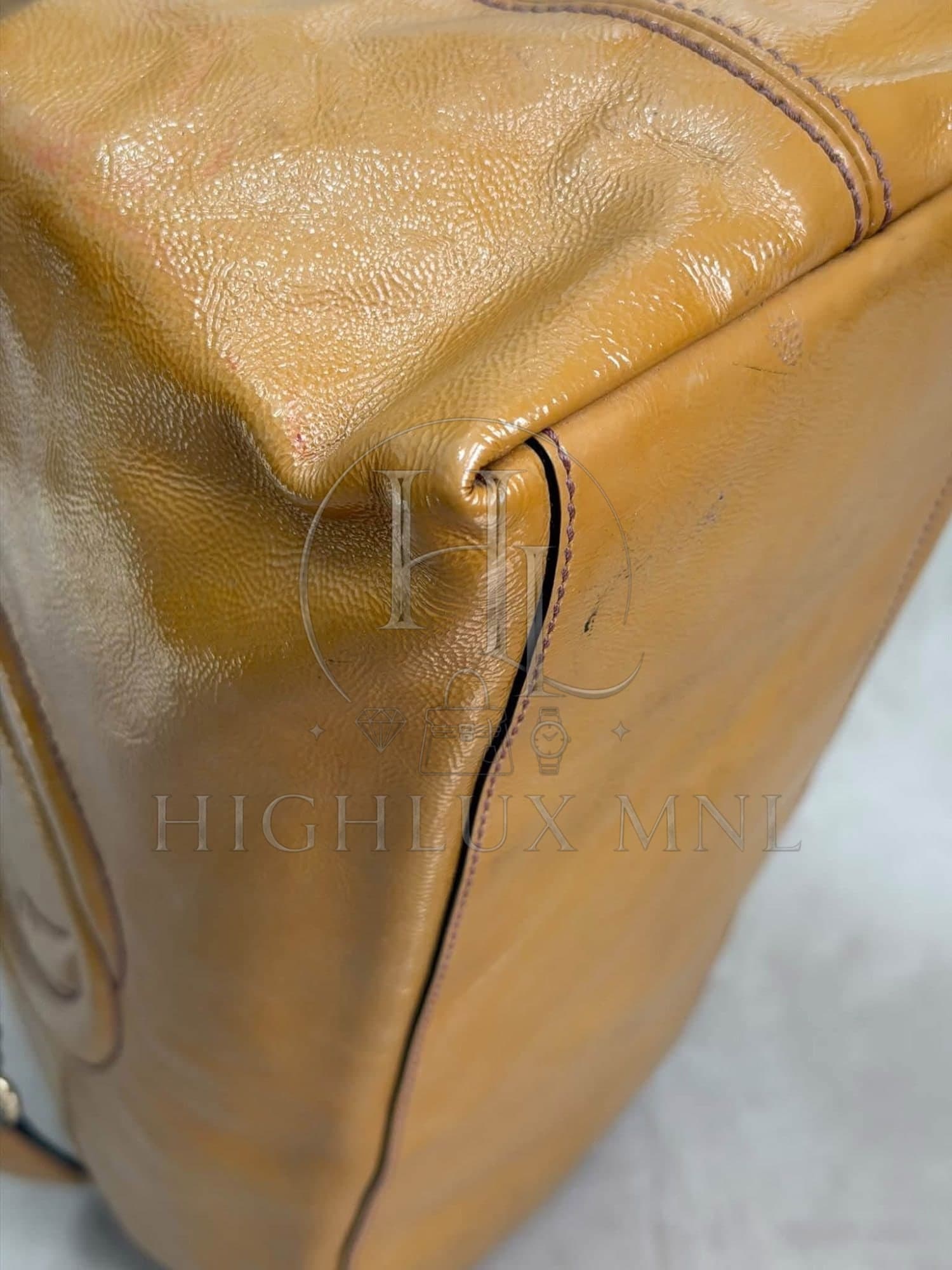 Gucci Patent Soho Chain Tote Bag — photo 7