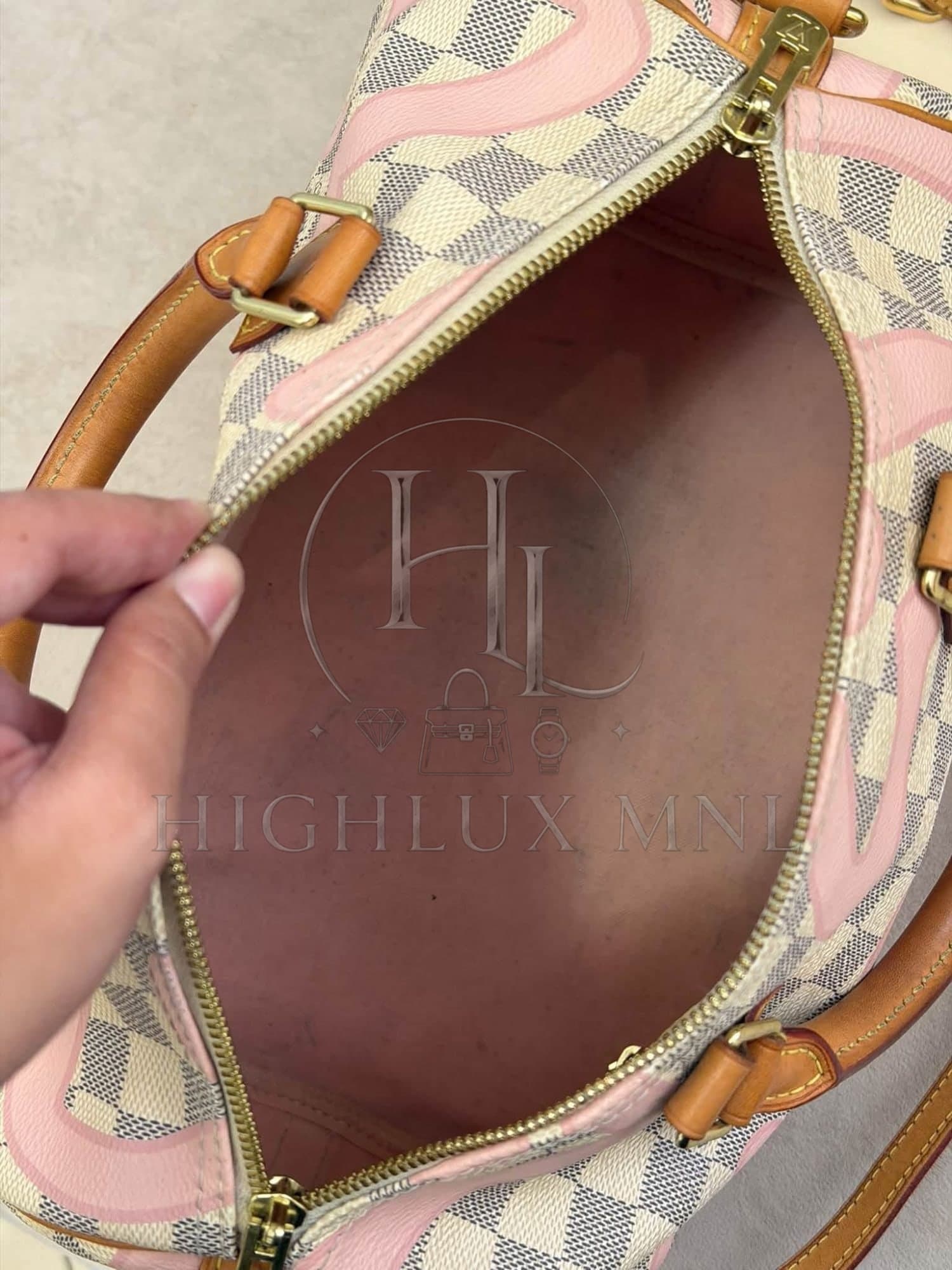 Louis Vuitton Speedy Bando 30 Azur — photo 12