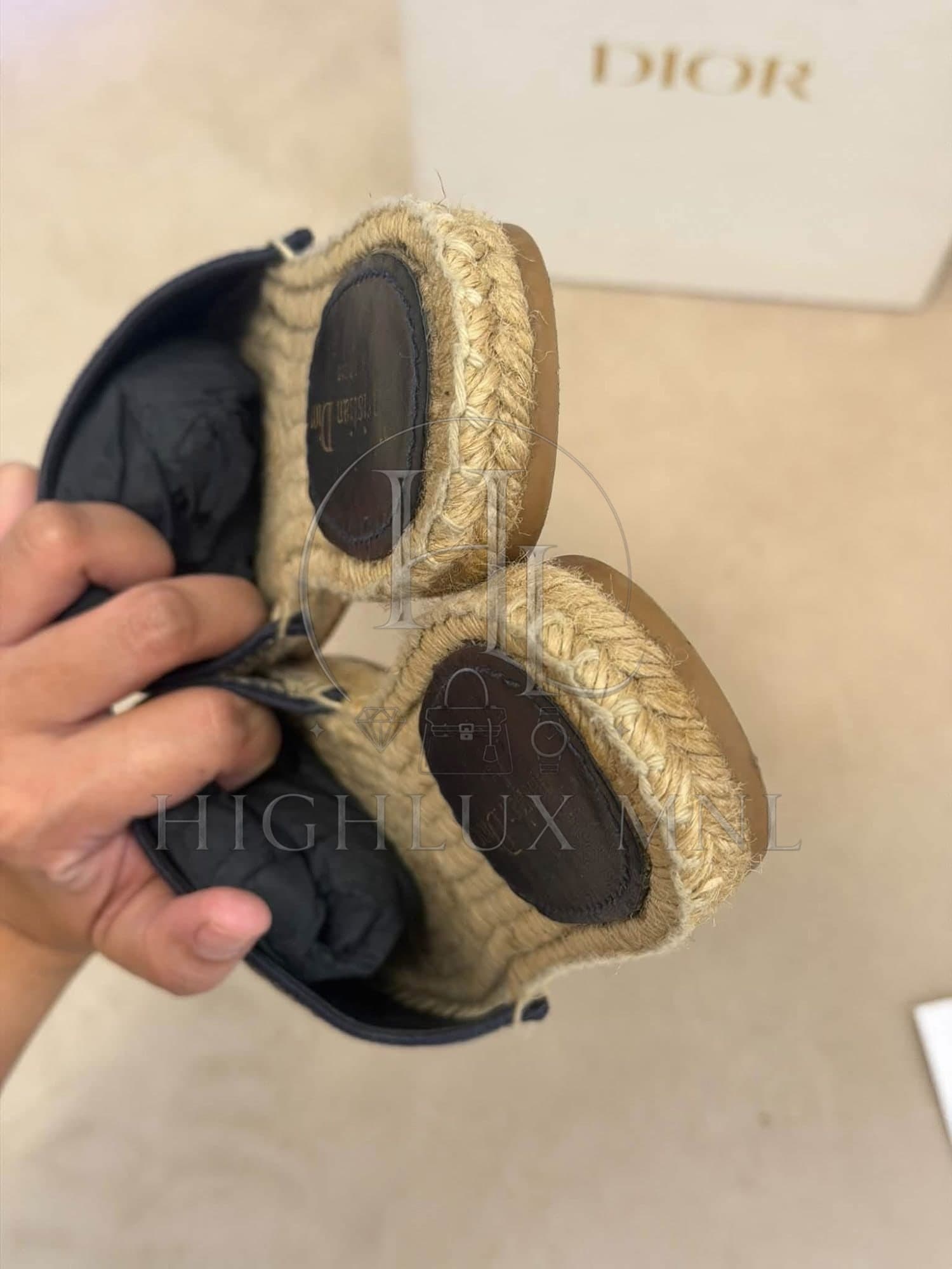 Dior Oblique Espadrille size 38 — photo 6