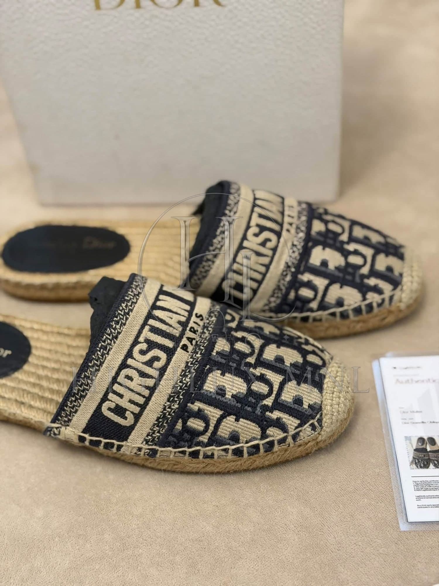 Dior Oblique Espadrille size 38