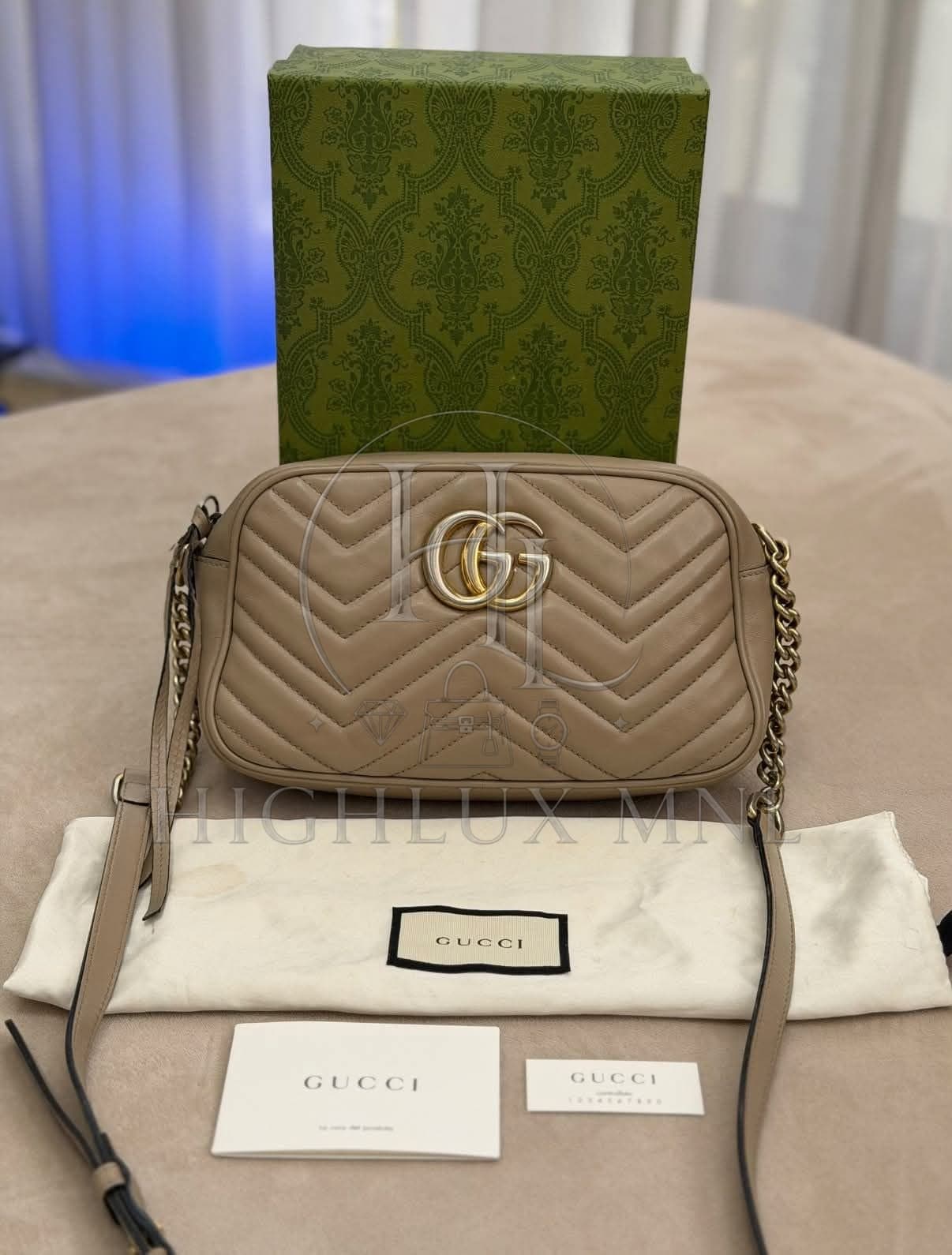 Gucci Marmont Small Beige