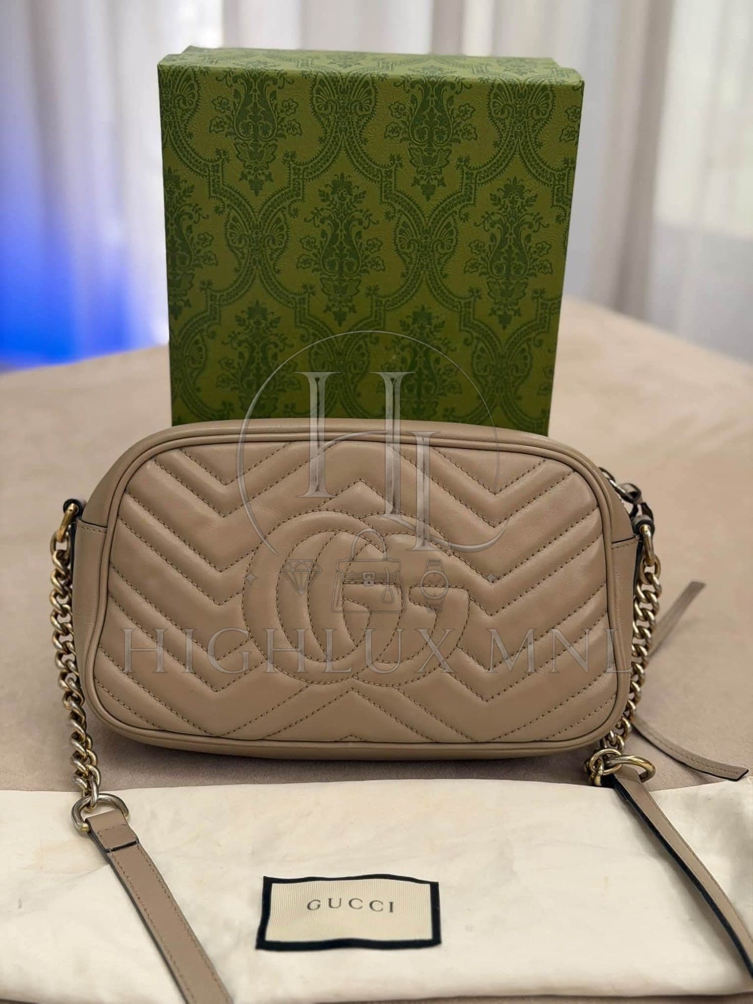 Gucci Marmont Small Beige — photo 2