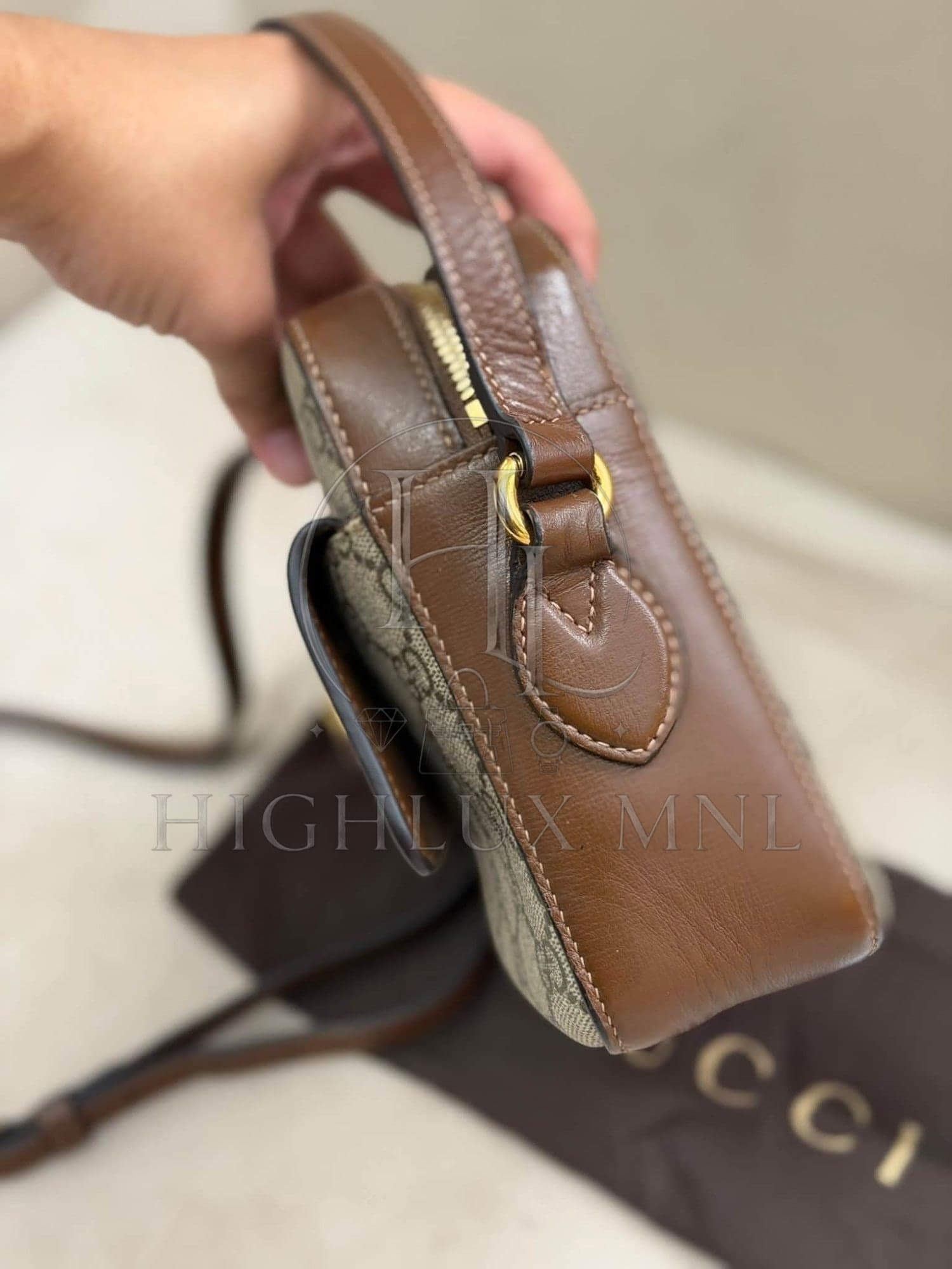 Gucci GG Horsebit Small Camera Bag — photo 5
