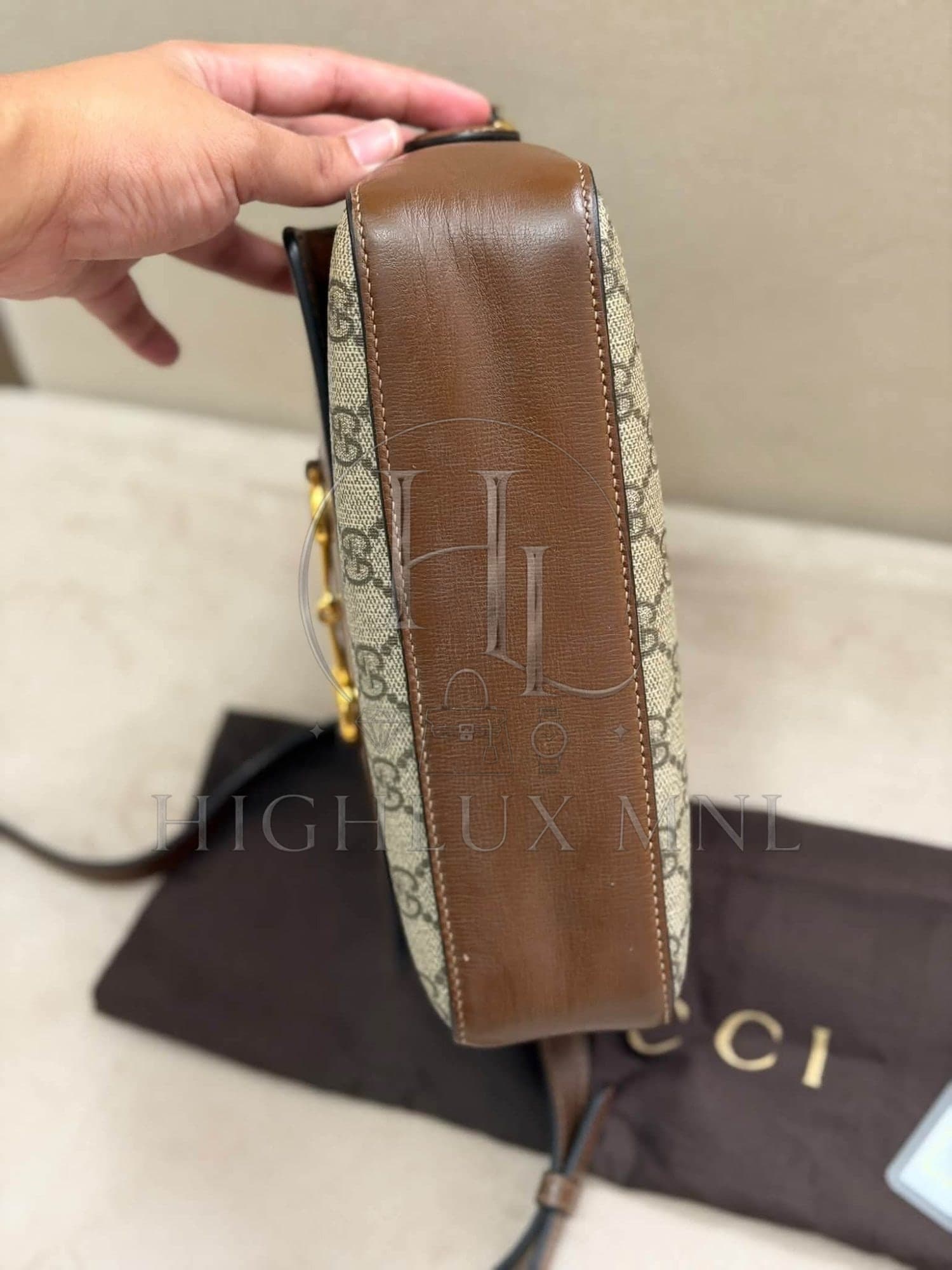 Gucci GG Horsebit Small Camera Bag — photo 3