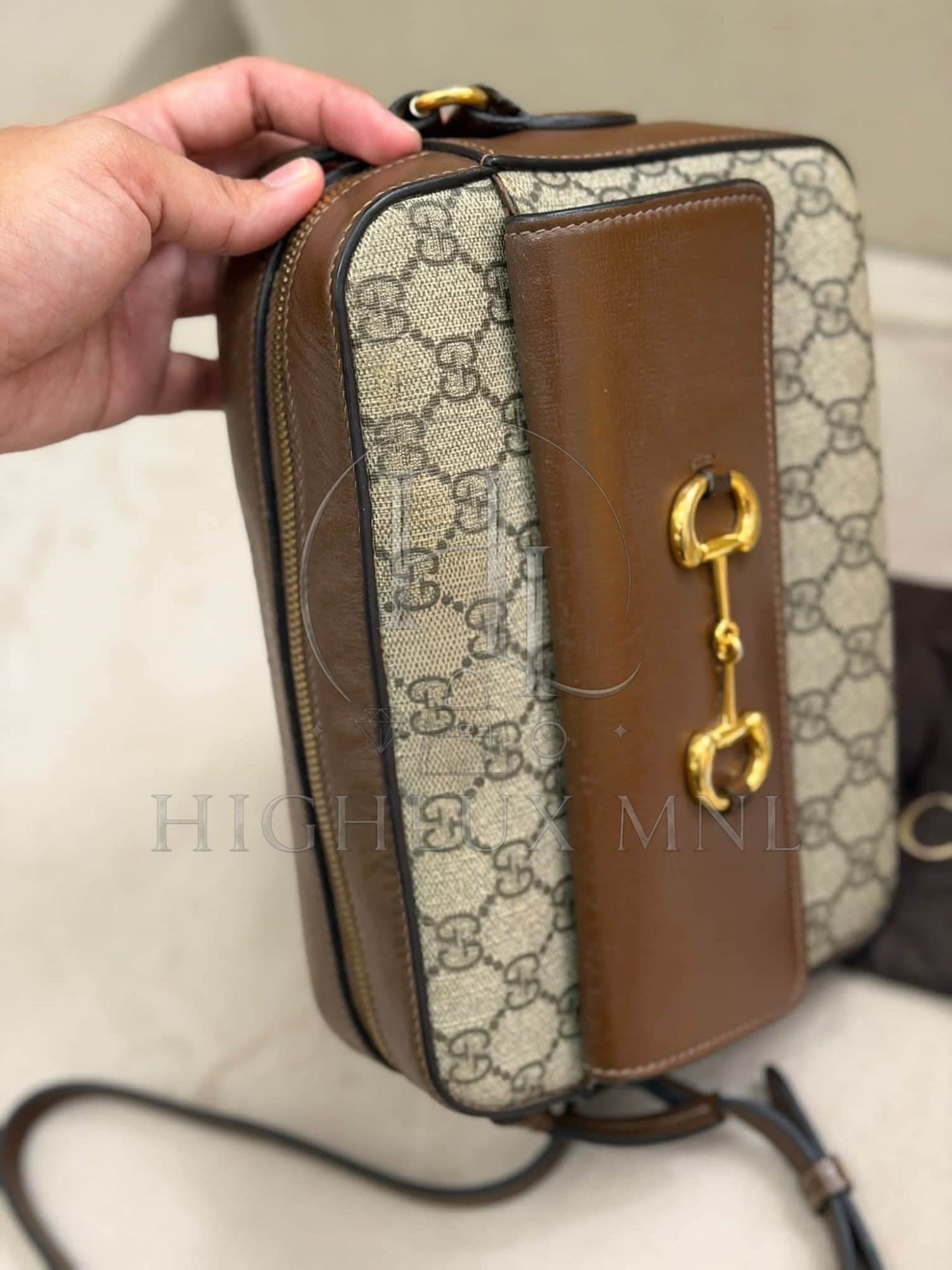 Gucci GG Horsebit Small Camera Bag — photo 4