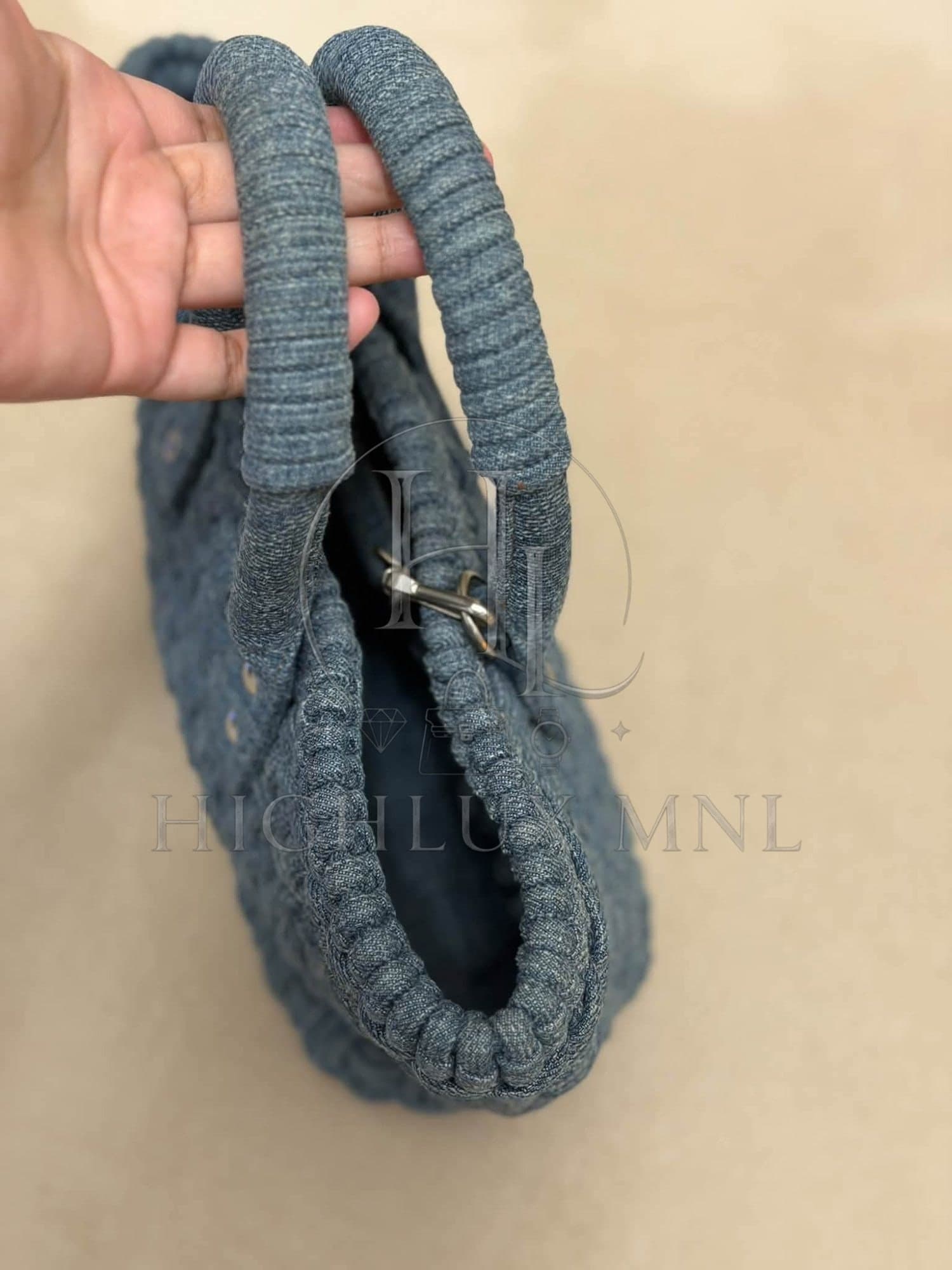 Balenciaga Woven Denim Basket Bag — photo 7