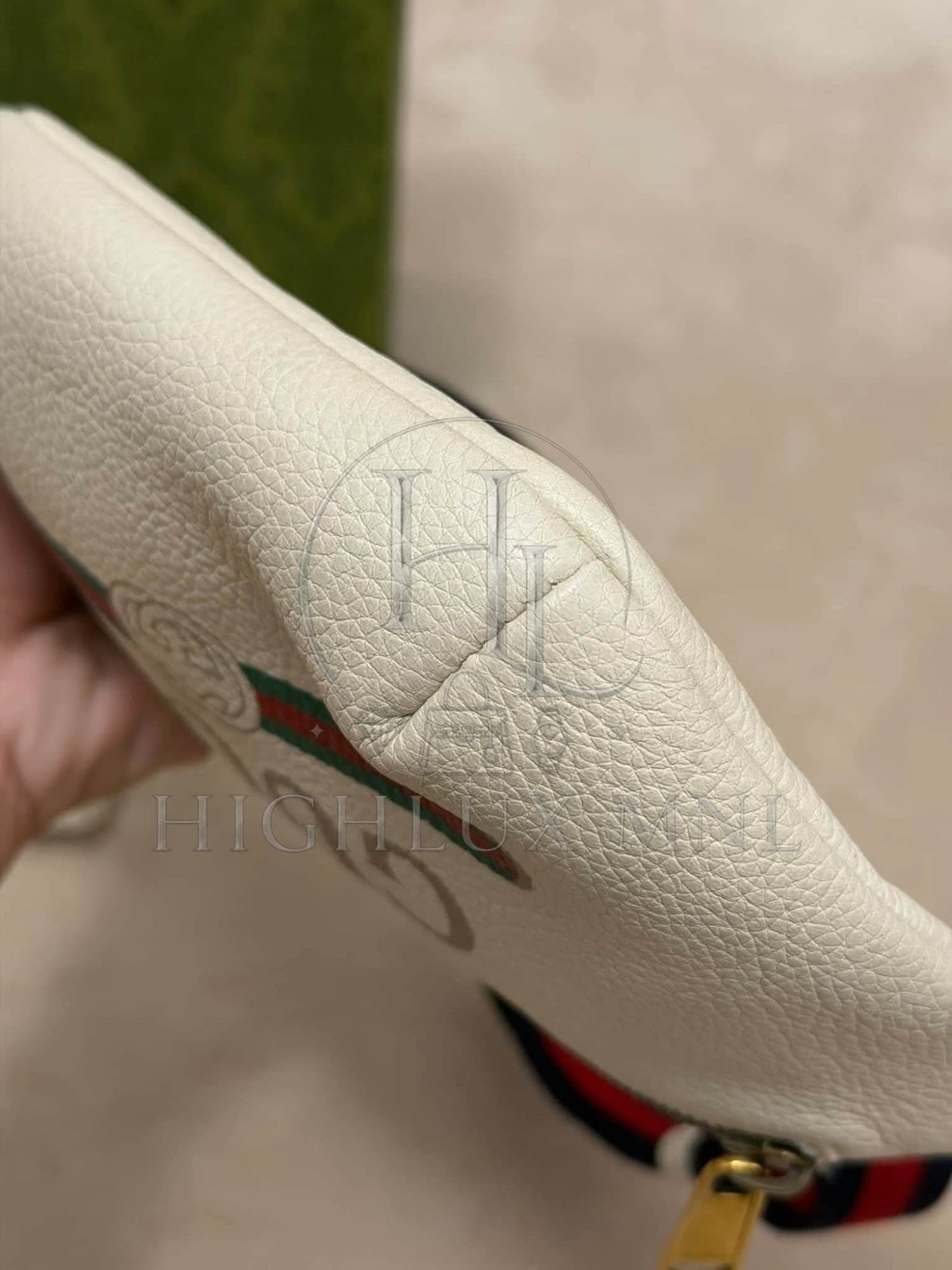 Gucci Print Leather Small Belt Bag — photo 7