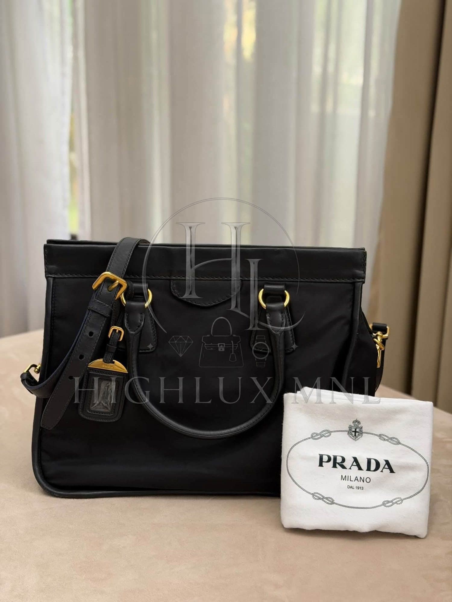Prada Tessuto Nylon Tote Bag