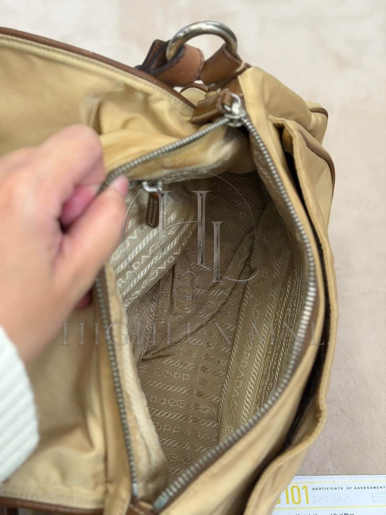 Prada Tessuto Nylon Flap Shoulder Bag — photo 8