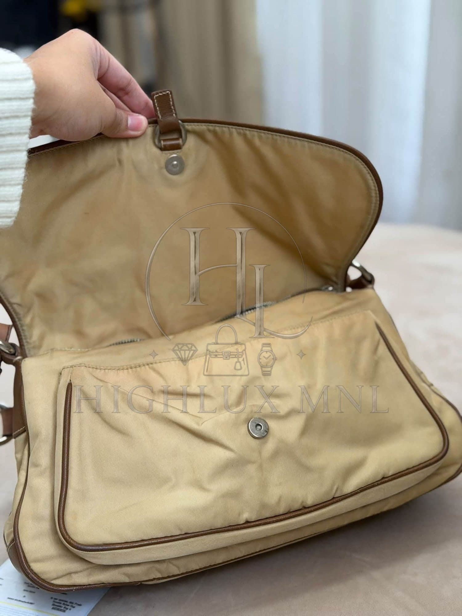 Prada Tessuto Nylon Flap Shoulder Bag — photo 4