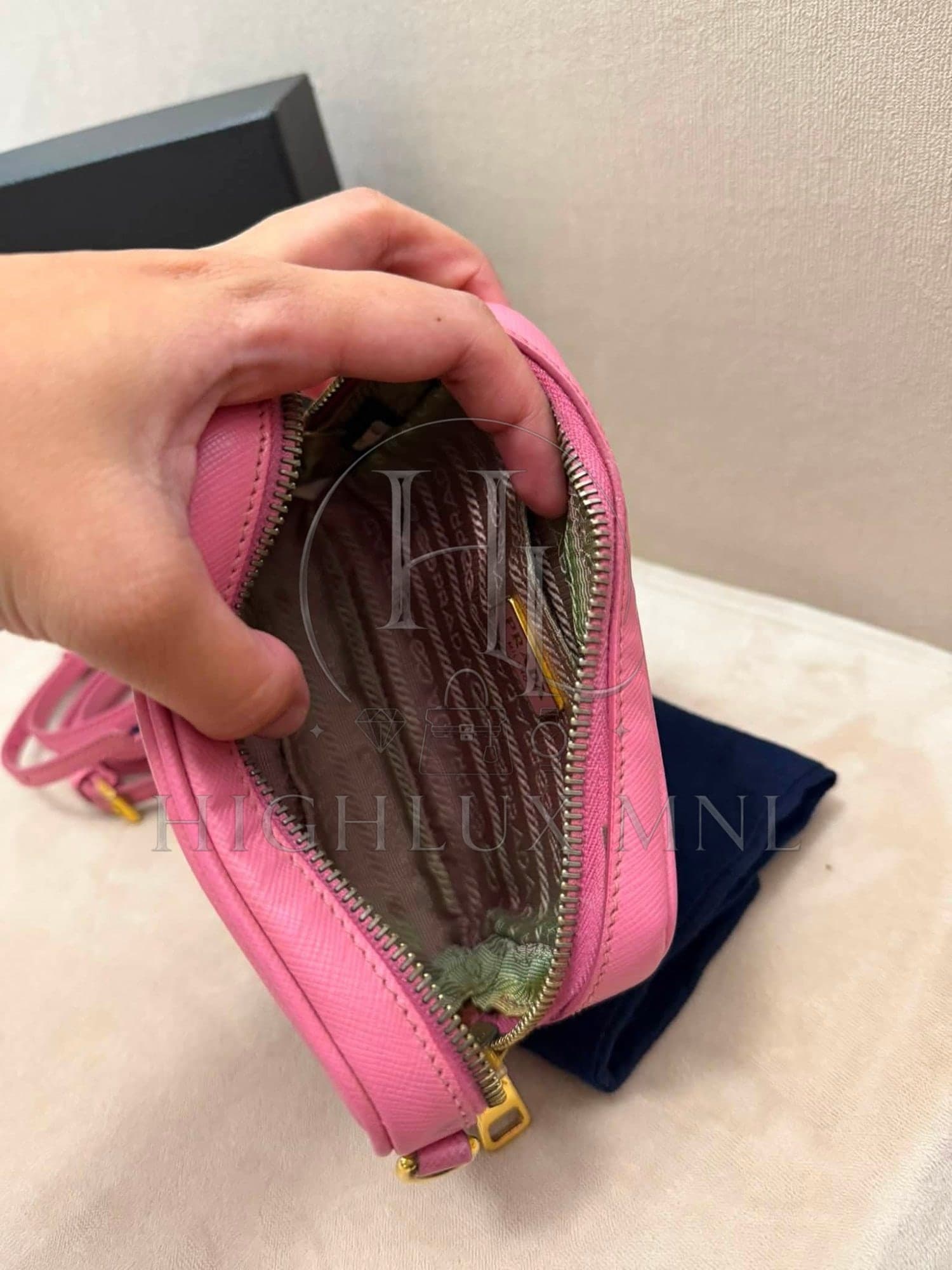 Prada Saffiano Mini Camera Bag — photo 4