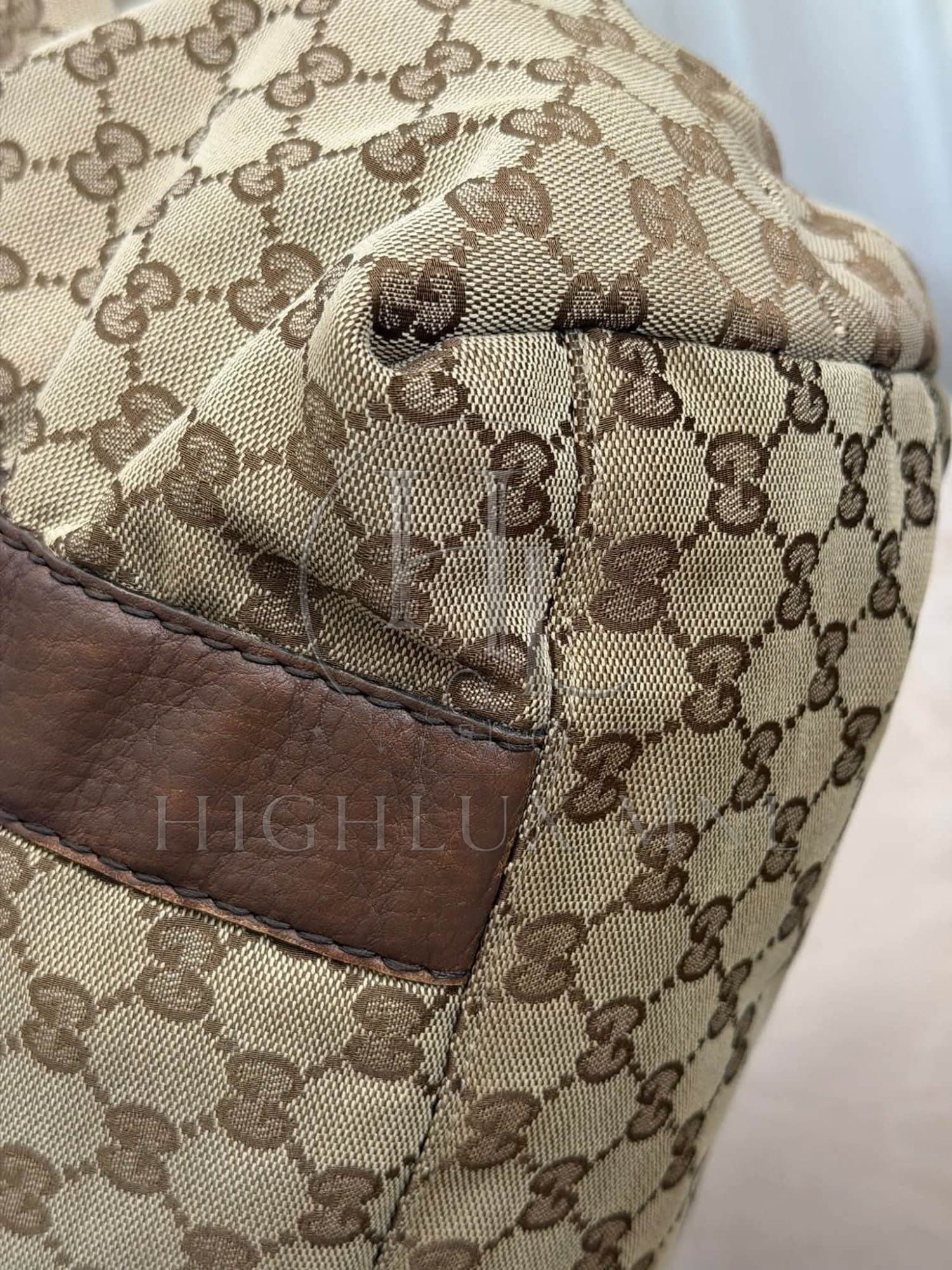 Gucci GG Canvas Bamboo Bar Shoulder Bag — photo 7