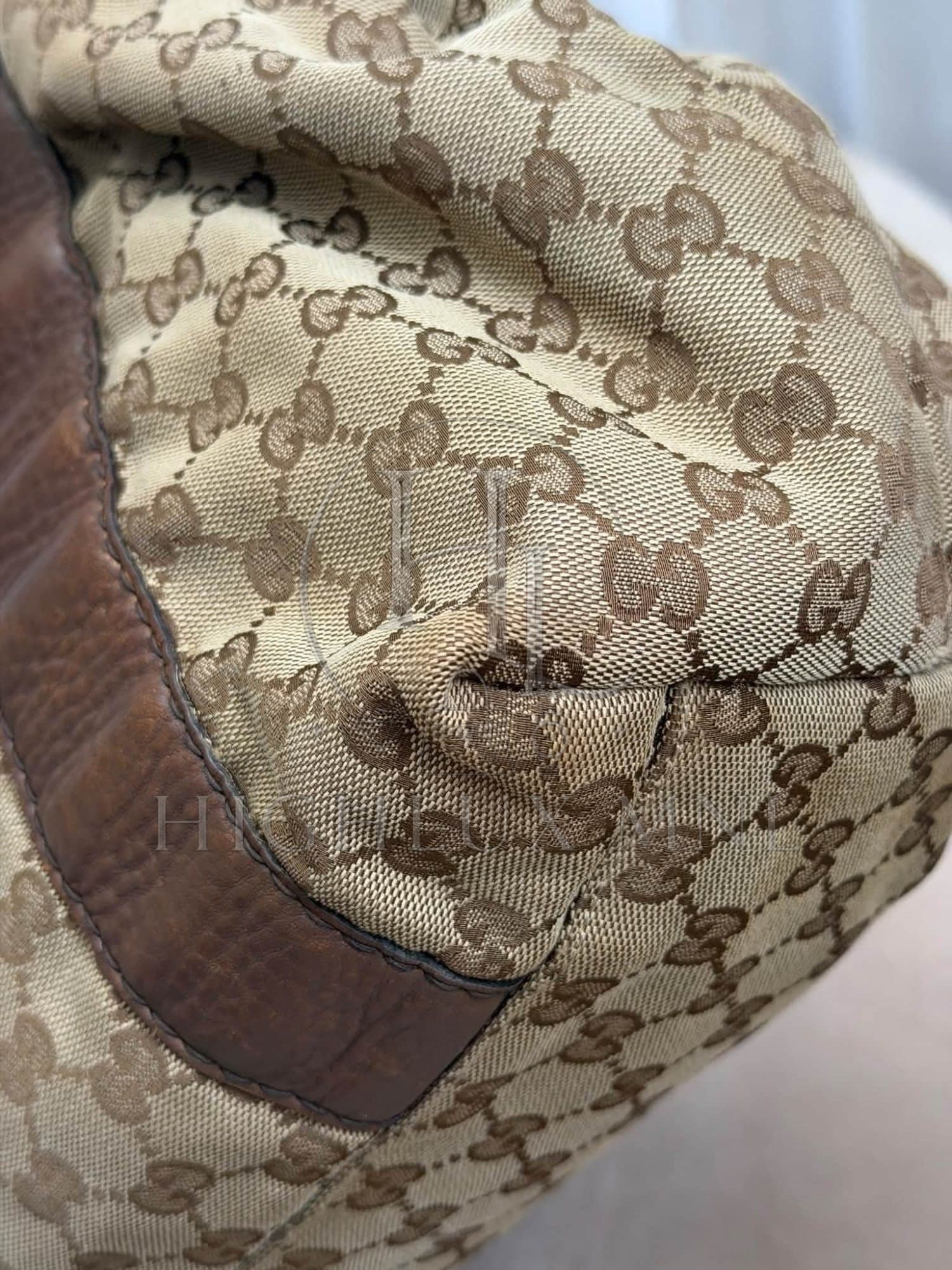 Gucci GG Canvas Bamboo Bar Shoulder Bag — photo 5