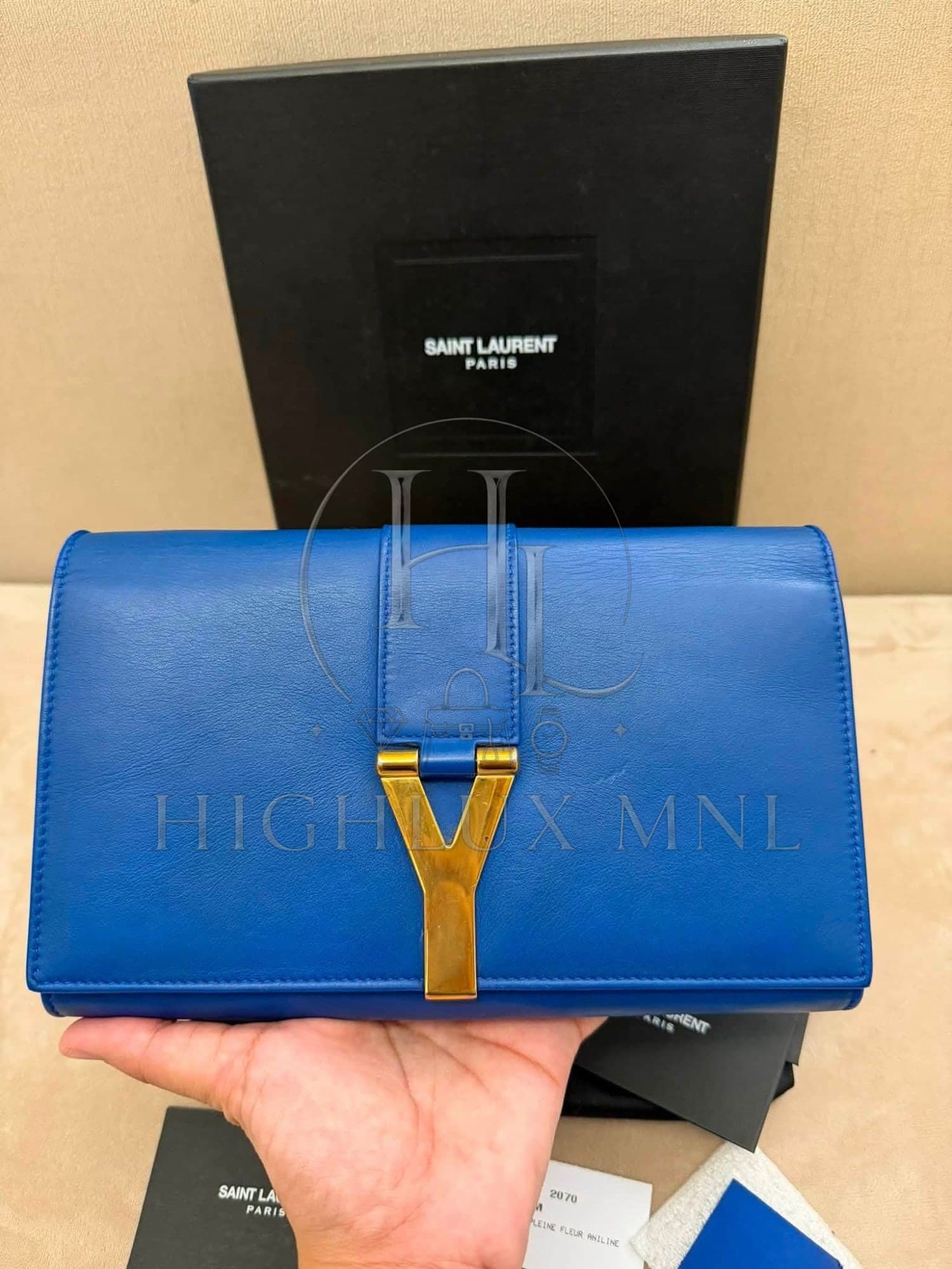 Saint Laurent Classic Y Ligne Wallet on Chain — photo 3