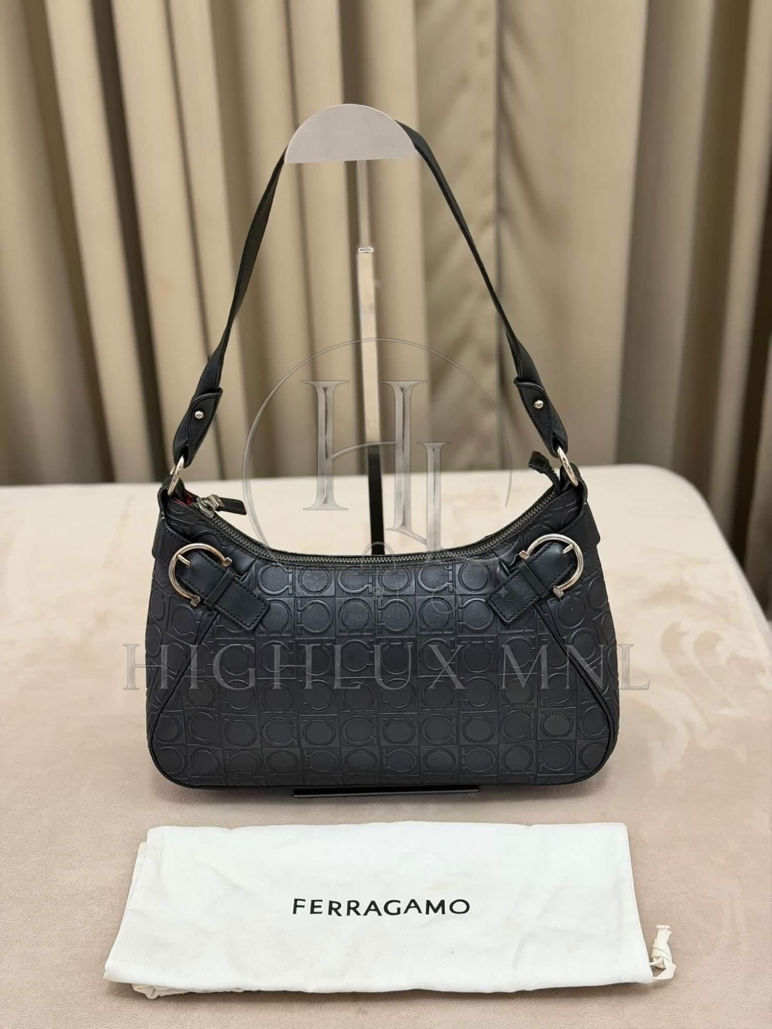 Ferragamo Gancini Shoulder Bag