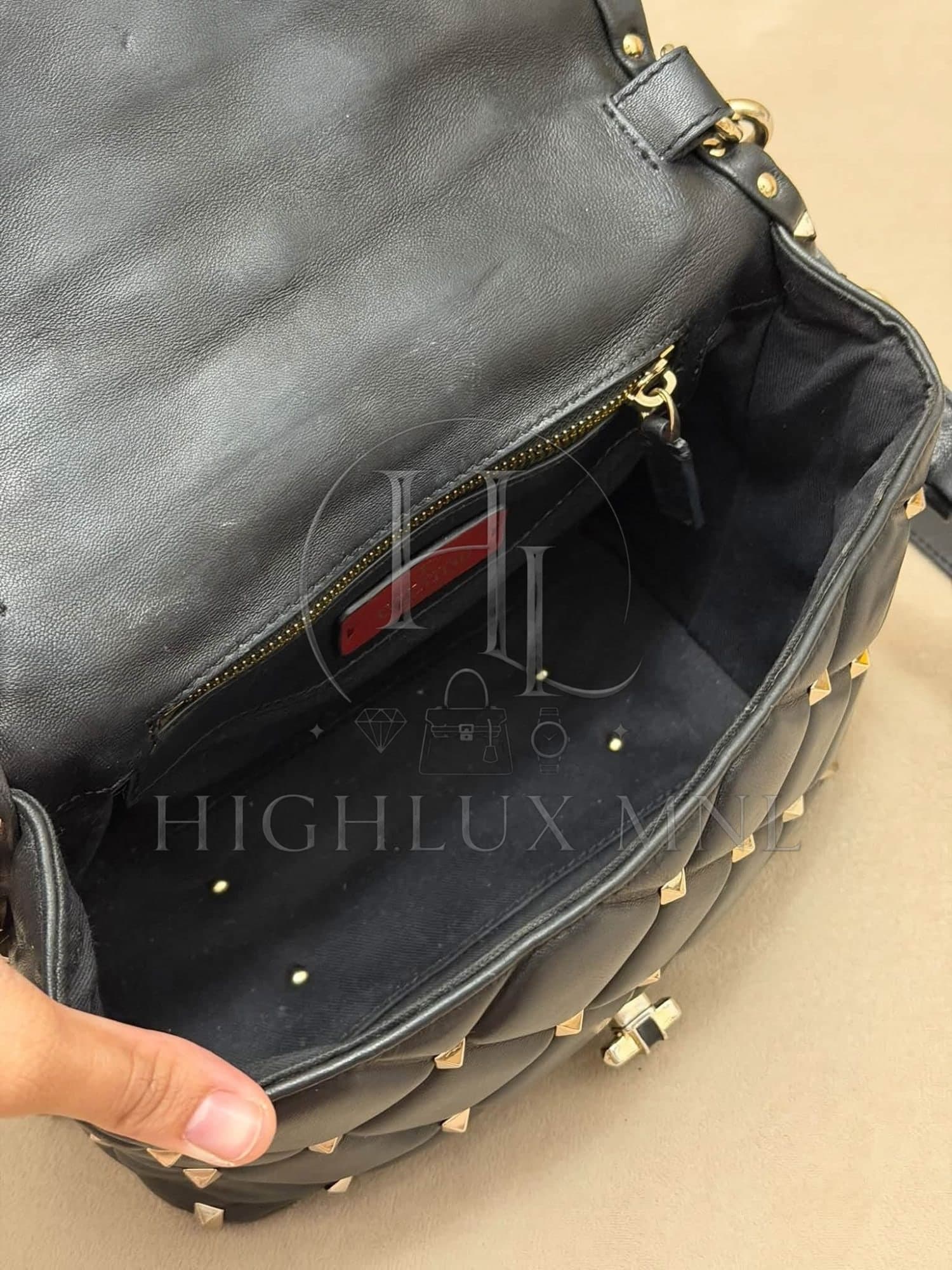 Valentino Garavani Candystud Top Handle Bag — photo 11