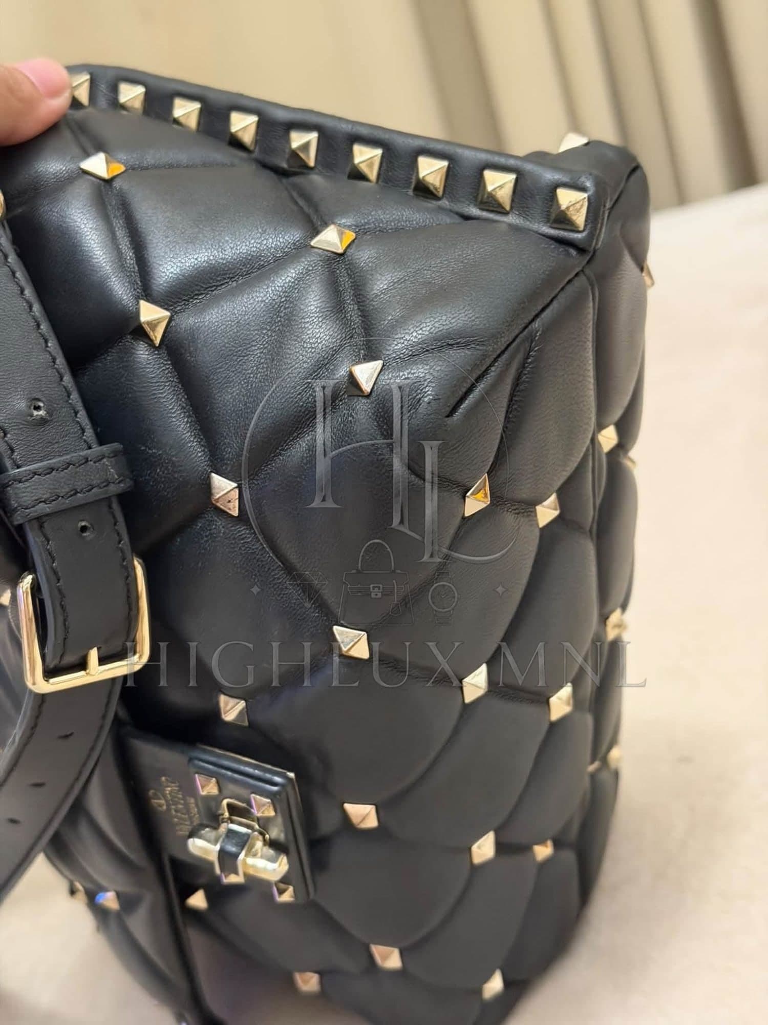 Valentino Garavani Candystud Top Handle Bag — photo 8
