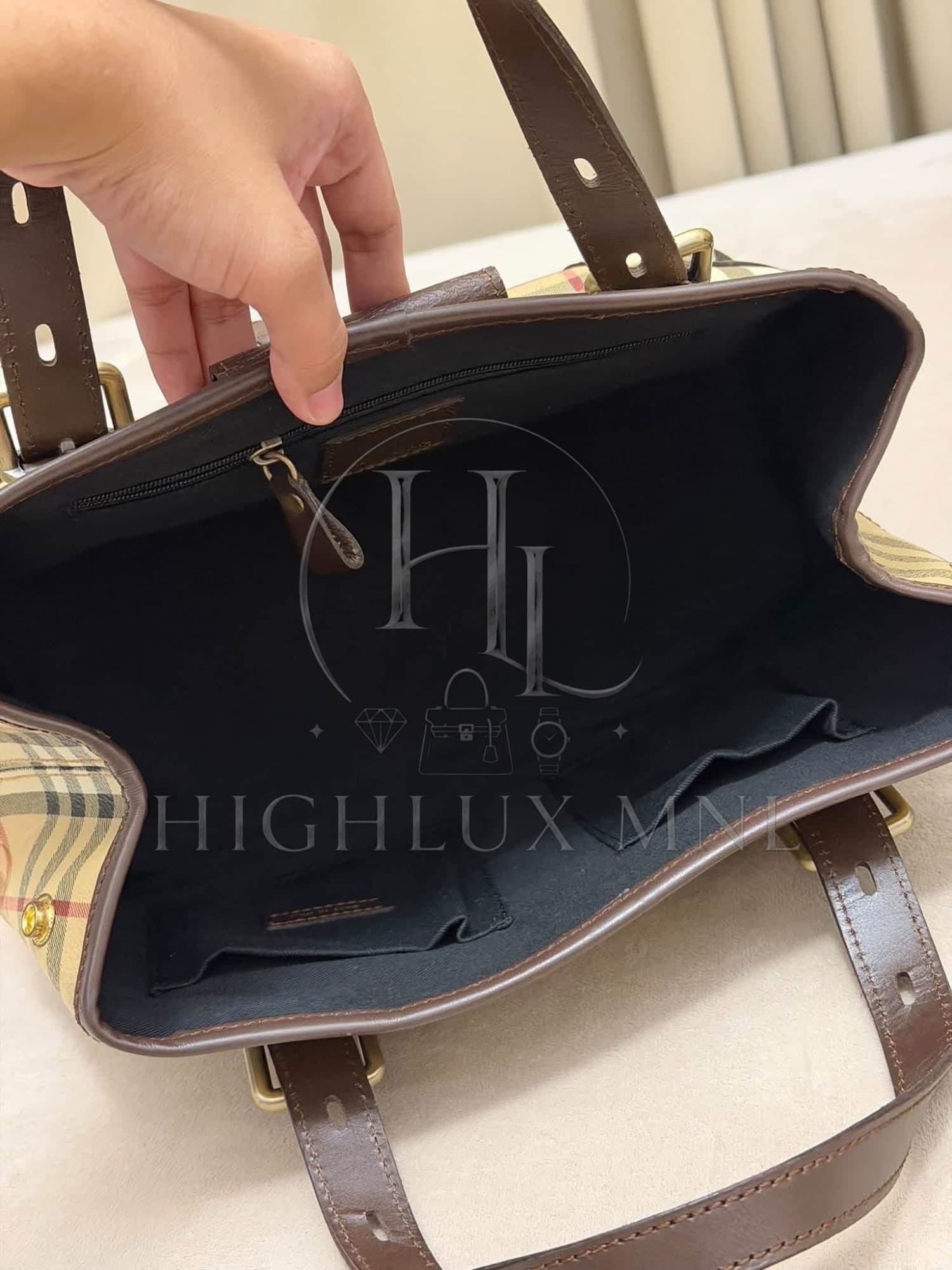 Burberry Buckle Satchel Small Handbag — photo 11