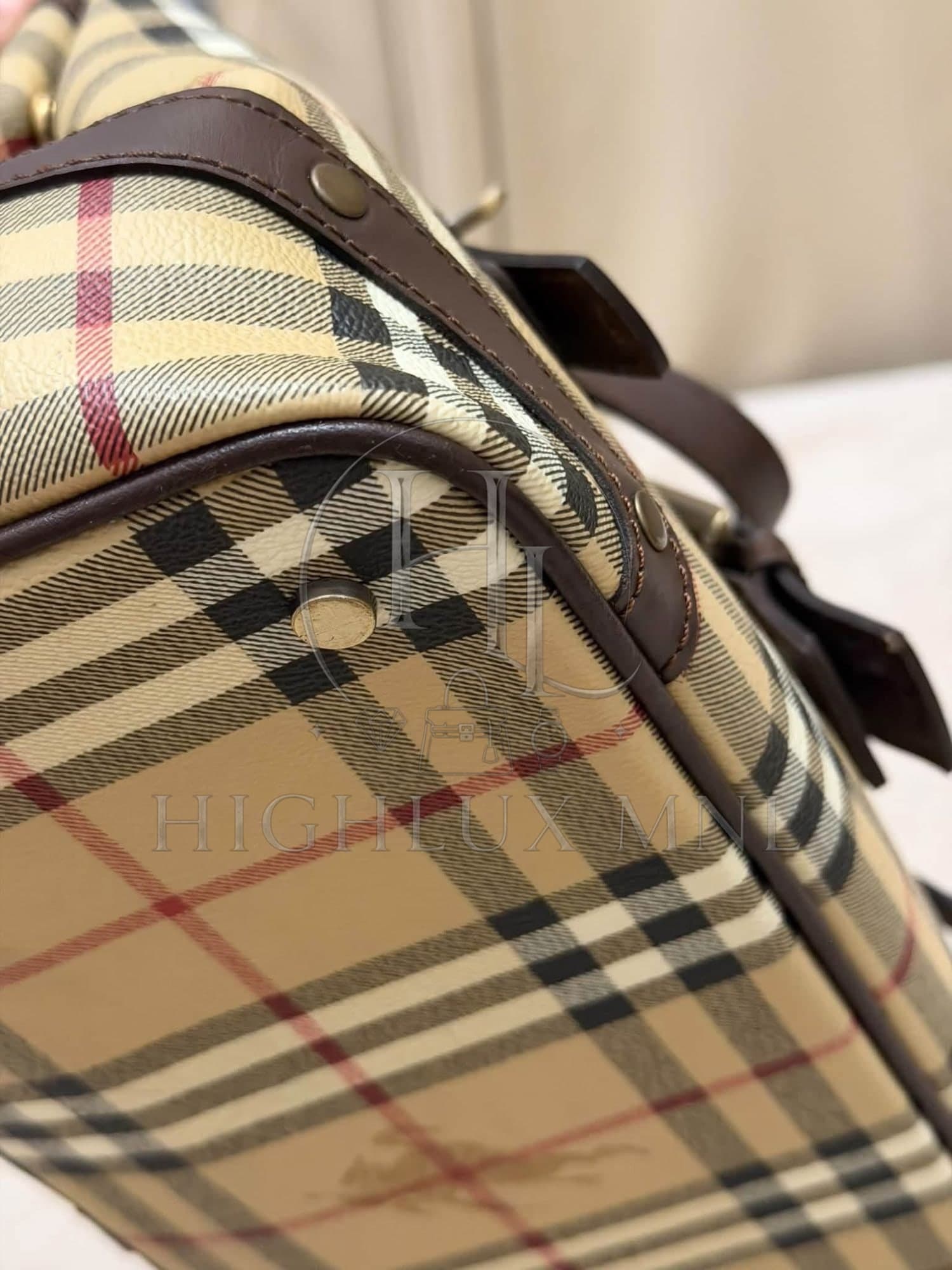Burberry Buckle Satchel Small Handbag — photo 9