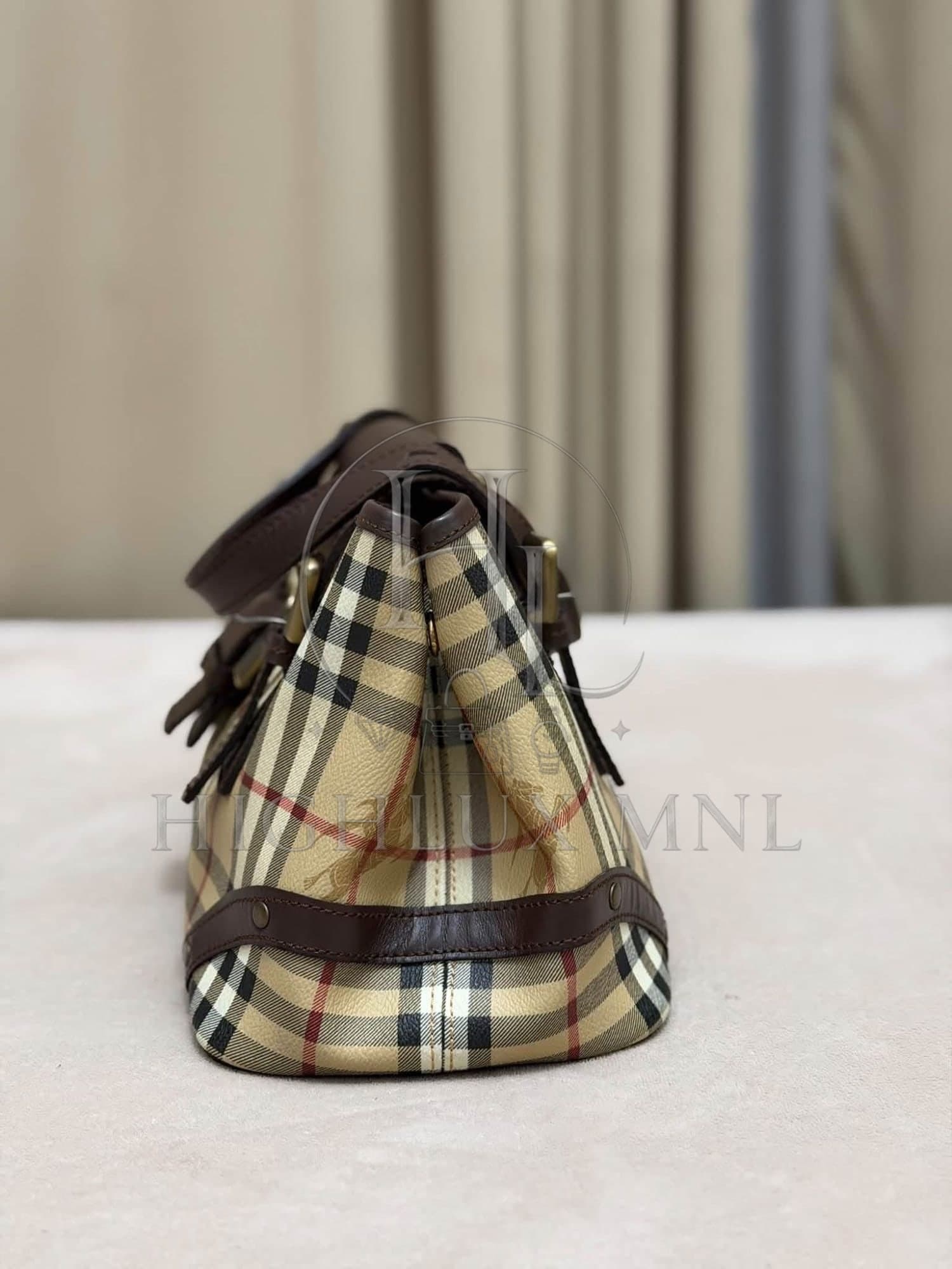 Burberry Buckle Satchel Small Handbag — photo 4