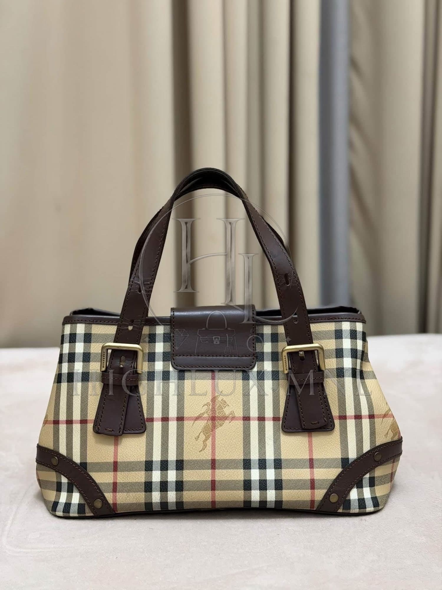 Burberry Buckle Satchel Small Handbag — photo 2