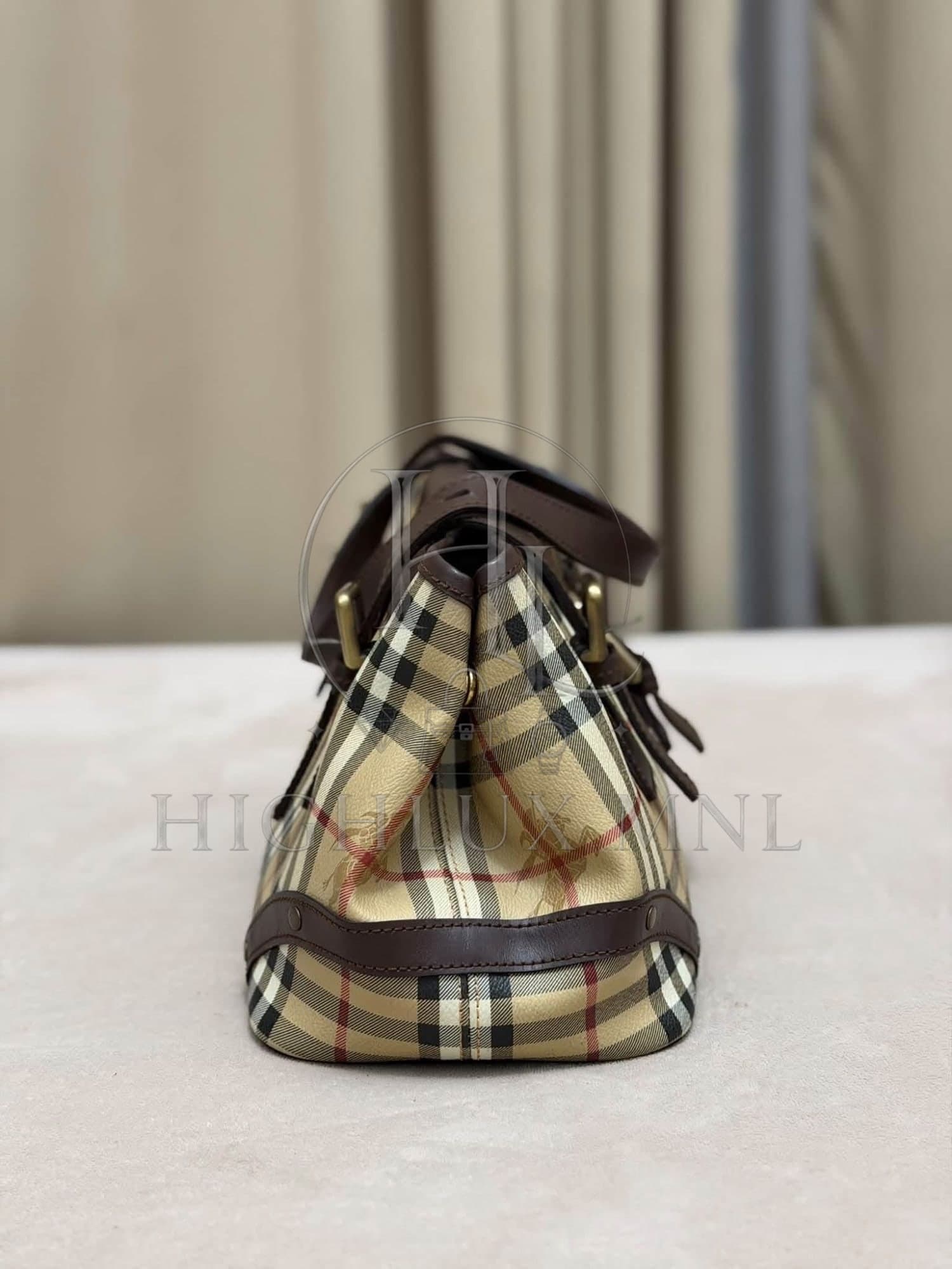 Burberry Buckle Satchel Small Handbag — photo 3
